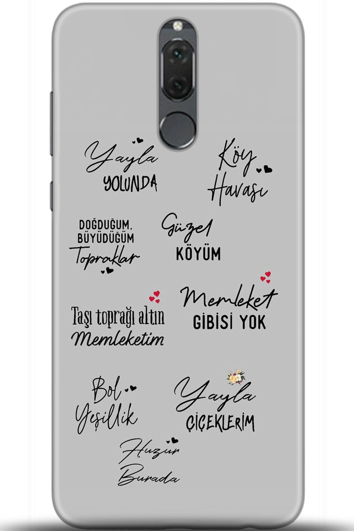 Huawei Mate 10 Lite Uyumlu Kılıf HD Baskılı Kılıf - Followed Institution 5210