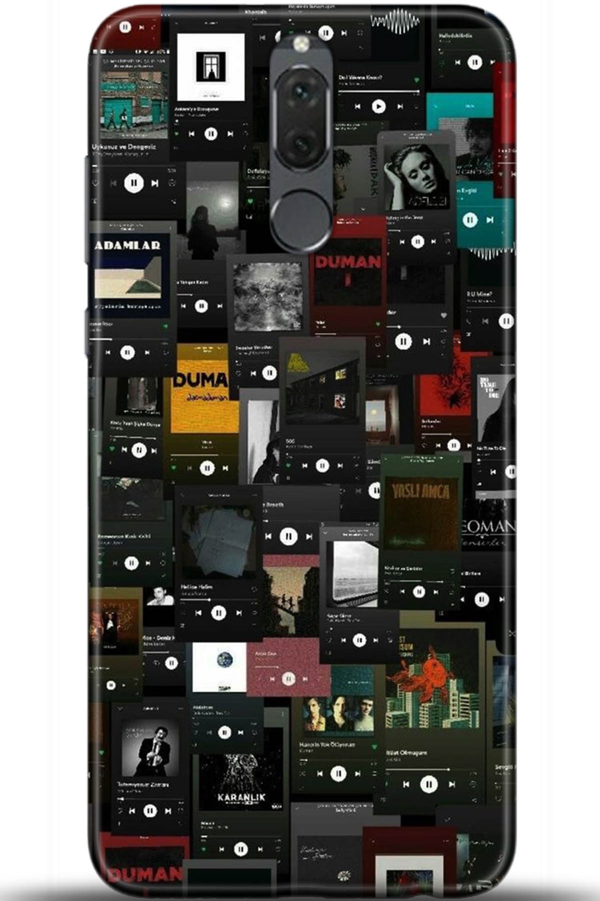 Huawei Mate 10 Lite Uyumlu Kılıf HD Baskılı Kılıf - Followed Institution 5264