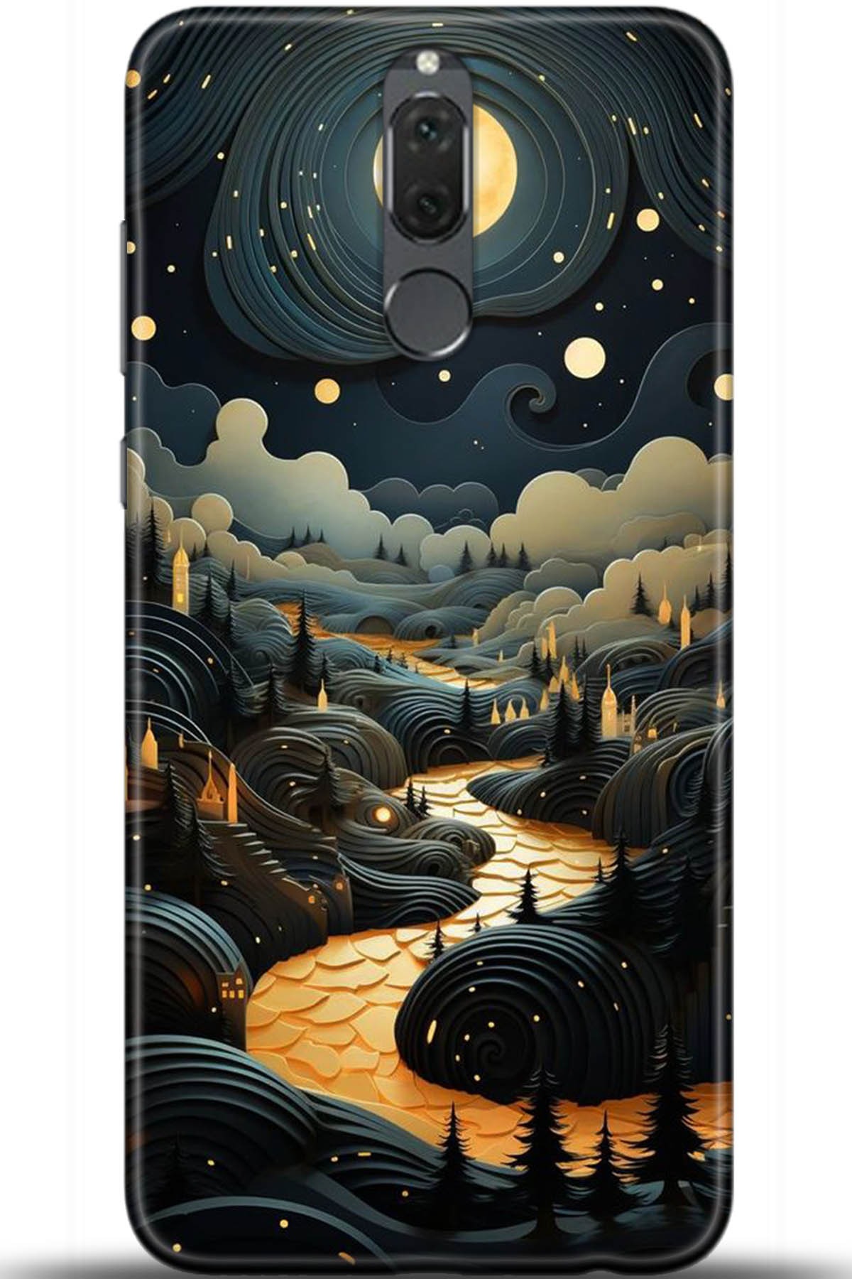 Huawei Mate 10 Lite Uyumlu Kılıf HD Baskılı Kılıf - Followed Institution 5268