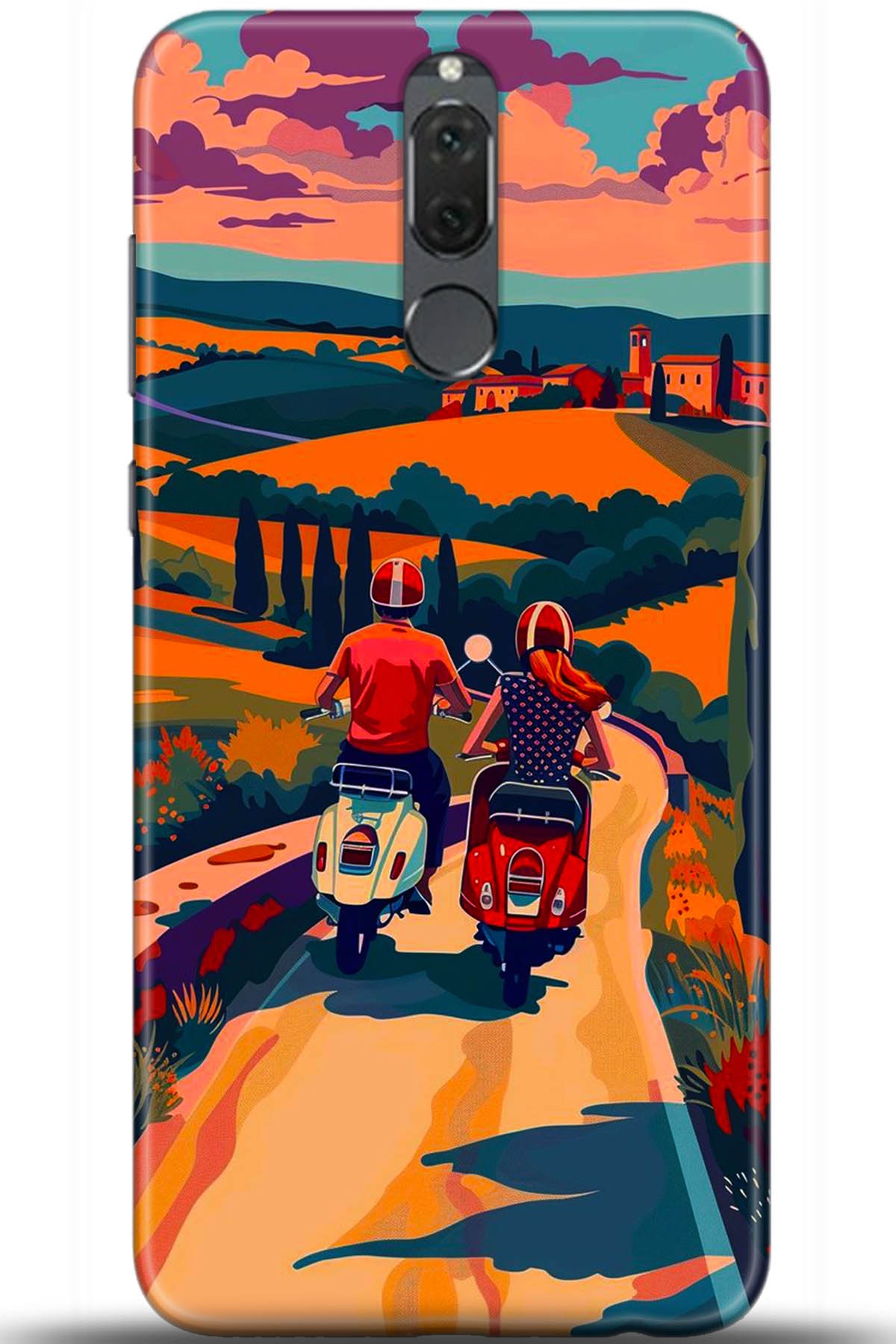 Huawei Mate 10 Lite Uyumlu Kılıf HD Baskılı Kılıf - Followed Institution 5390