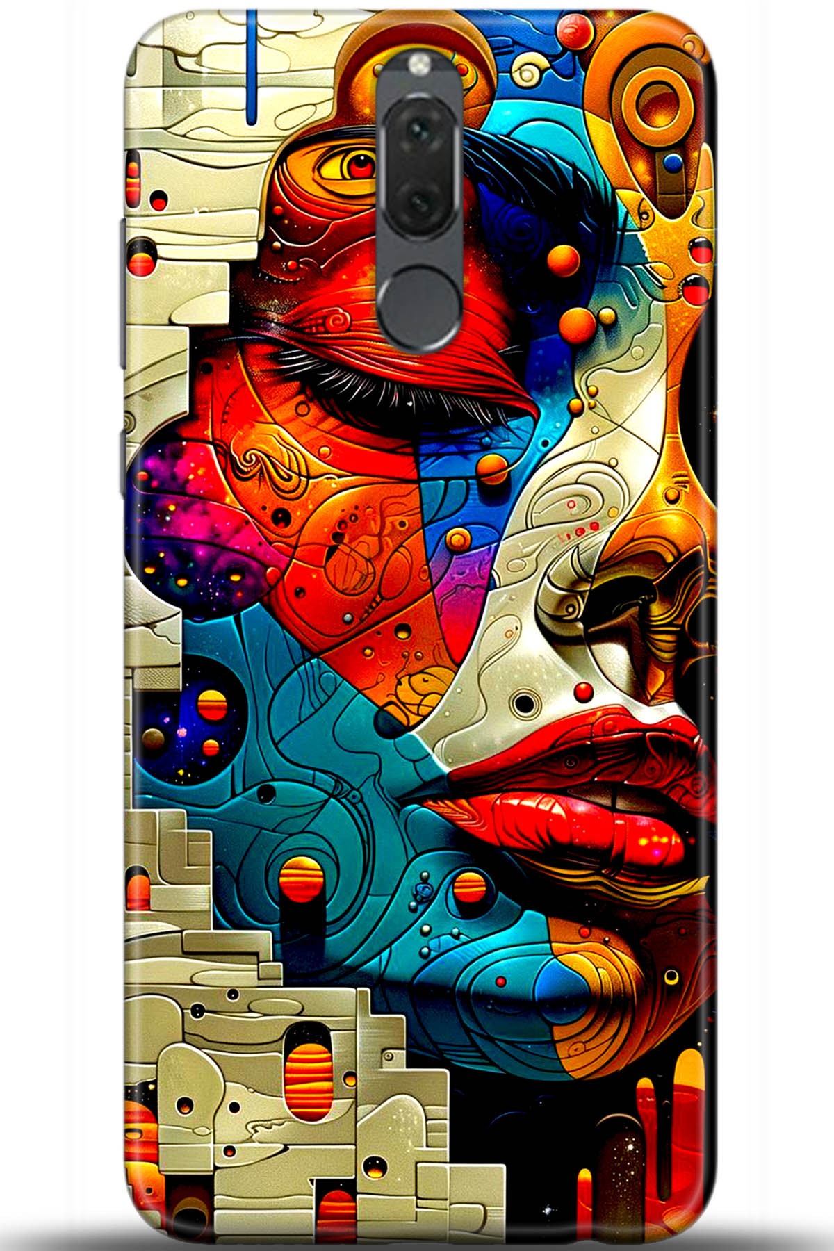 Huawei Mate 10 Lite Uyumlu Kılıf HD Baskılı Kılıf - Followed Institution 5422