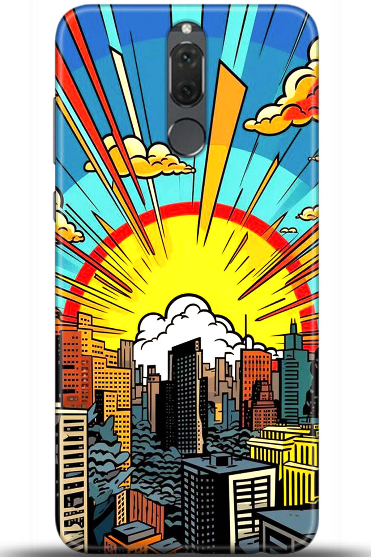 Huawei Mate 10 Lite Uyumlu Kılıf HD Baskılı Kılıf - Followed Institution 5571