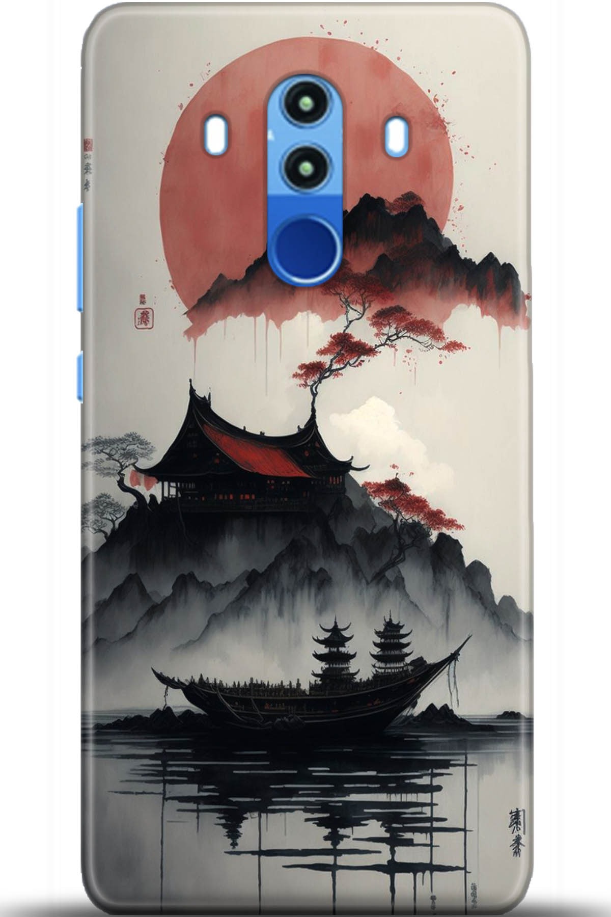 Huawei Mate 10 Pro Uyumlu Kılıf HD Baskılı Kılıf - Followed Institution 5174