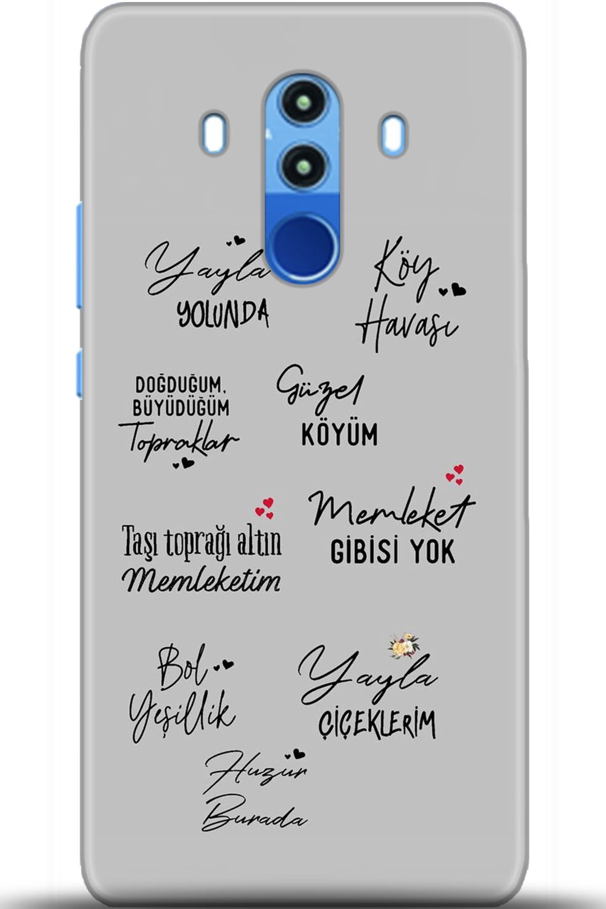 Huawei Mate 10 Pro Uyumlu Kılıf HD Baskılı Kılıf - Followed Institution 5210
