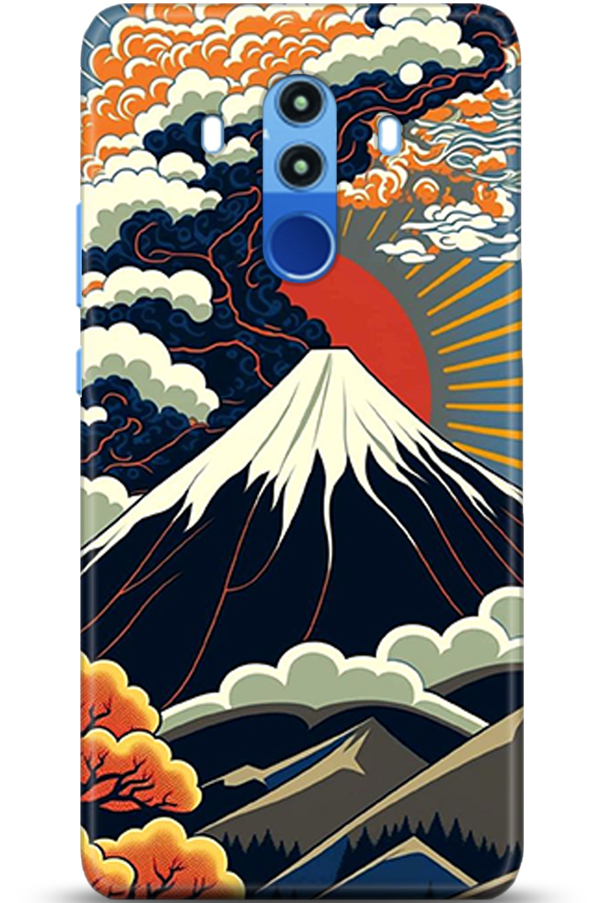 Huawei Mate 10 Pro Uyumlu Kılıf HD Baskılı Kılıf - Followed Institution 5342