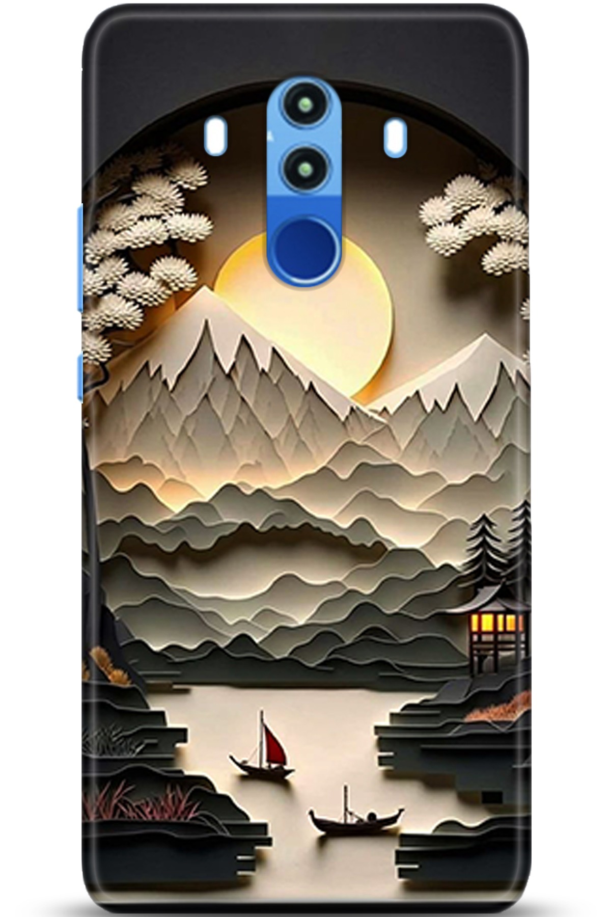 Huawei Mate 10 Pro Uyumlu Kılıf HD Baskılı Kılıf - Followed Institution 5354