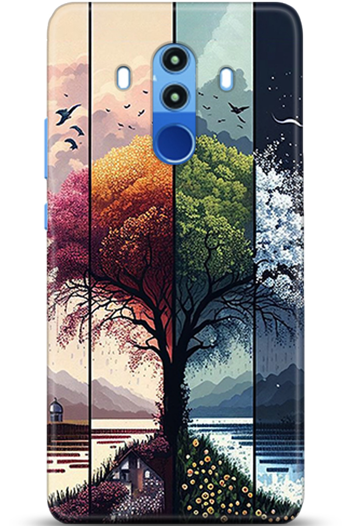 Huawei Mate 10 Pro Uyumlu Kılıf HD Baskılı Kılıf - Followed Institution 5369