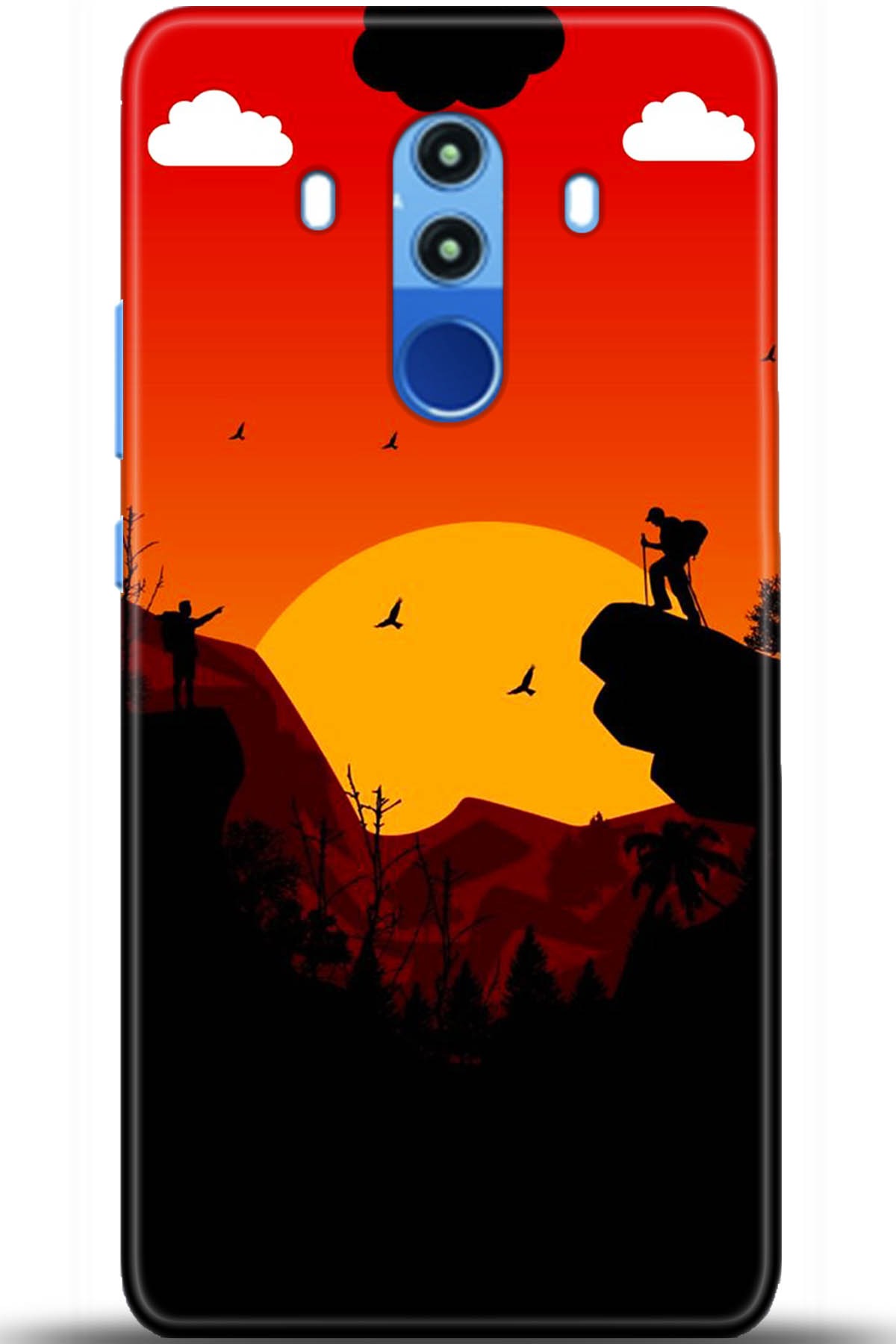 Huawei Mate 10 Pro Uyumlu Kılıf HD Baskılı Kılıf - Followed Institution 5407