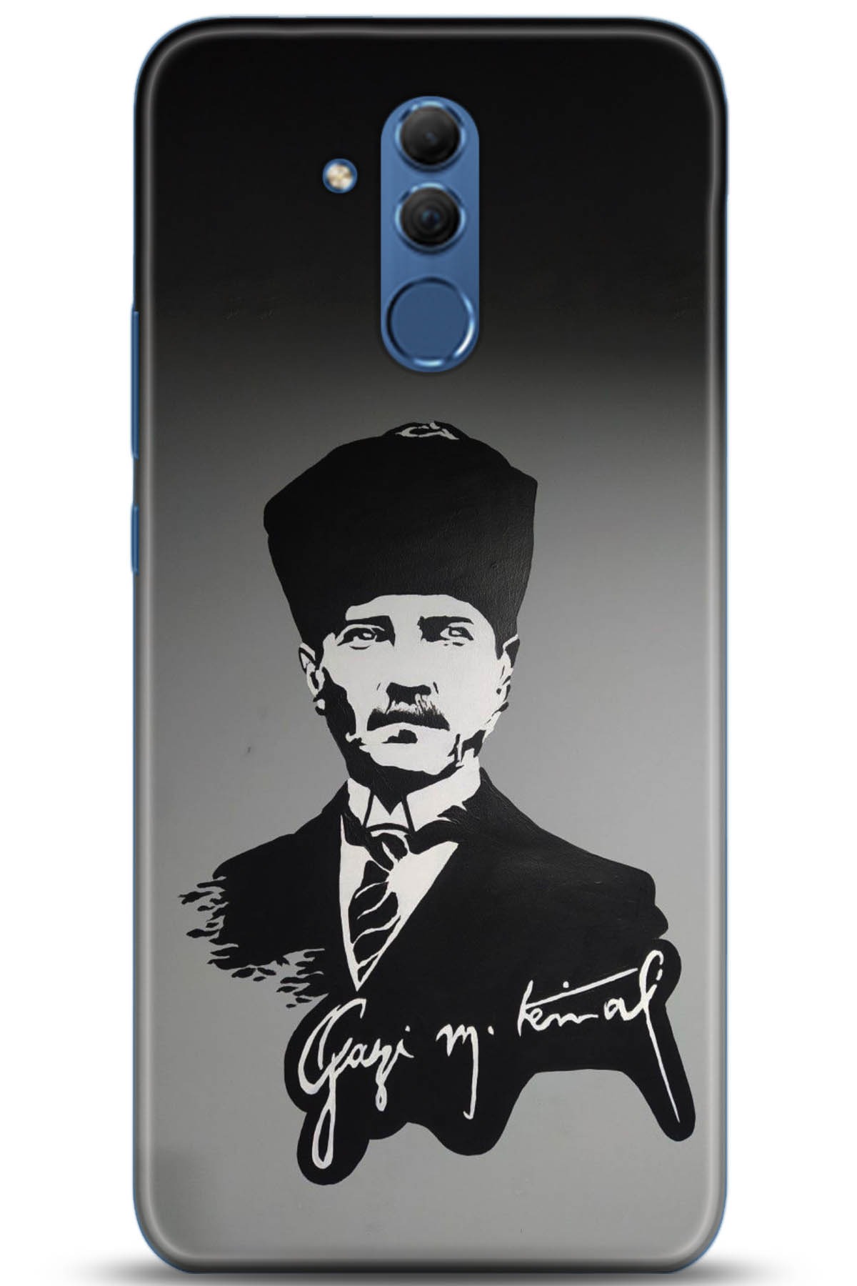 Huawei Mate 20 Lite Uyumlu Kılıf HD Baskılı Kılıf - Followed Institution 5112