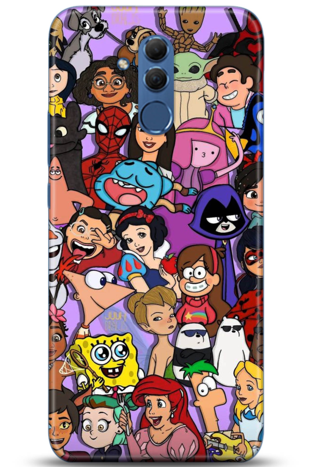 Huawei Mate 20 Lite Uyumlu Kılıf HD Baskılı Kılıf - Followed Institution 5168