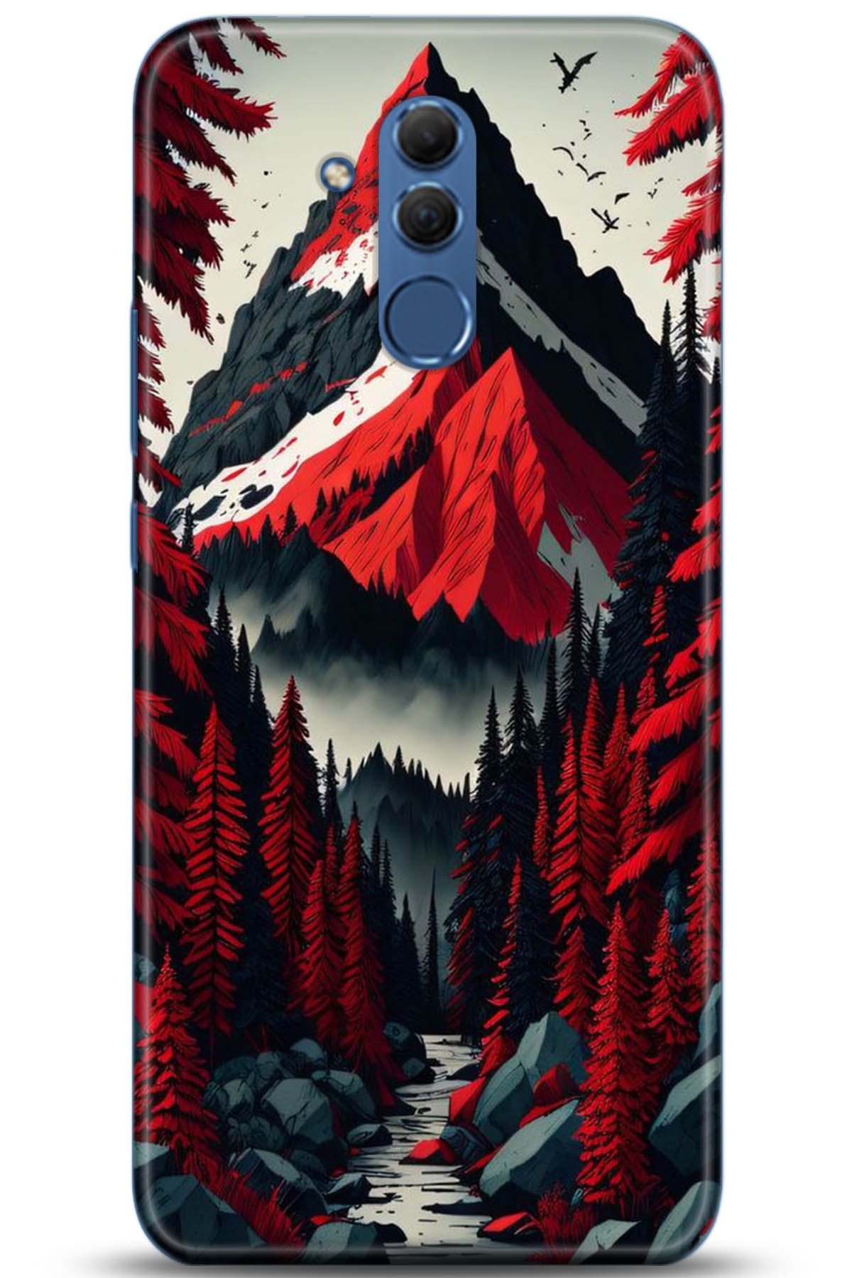 Huawei Mate 20 Lite Uyumlu Kılıf HD Baskılı Kılıf - Followed Institution 5196