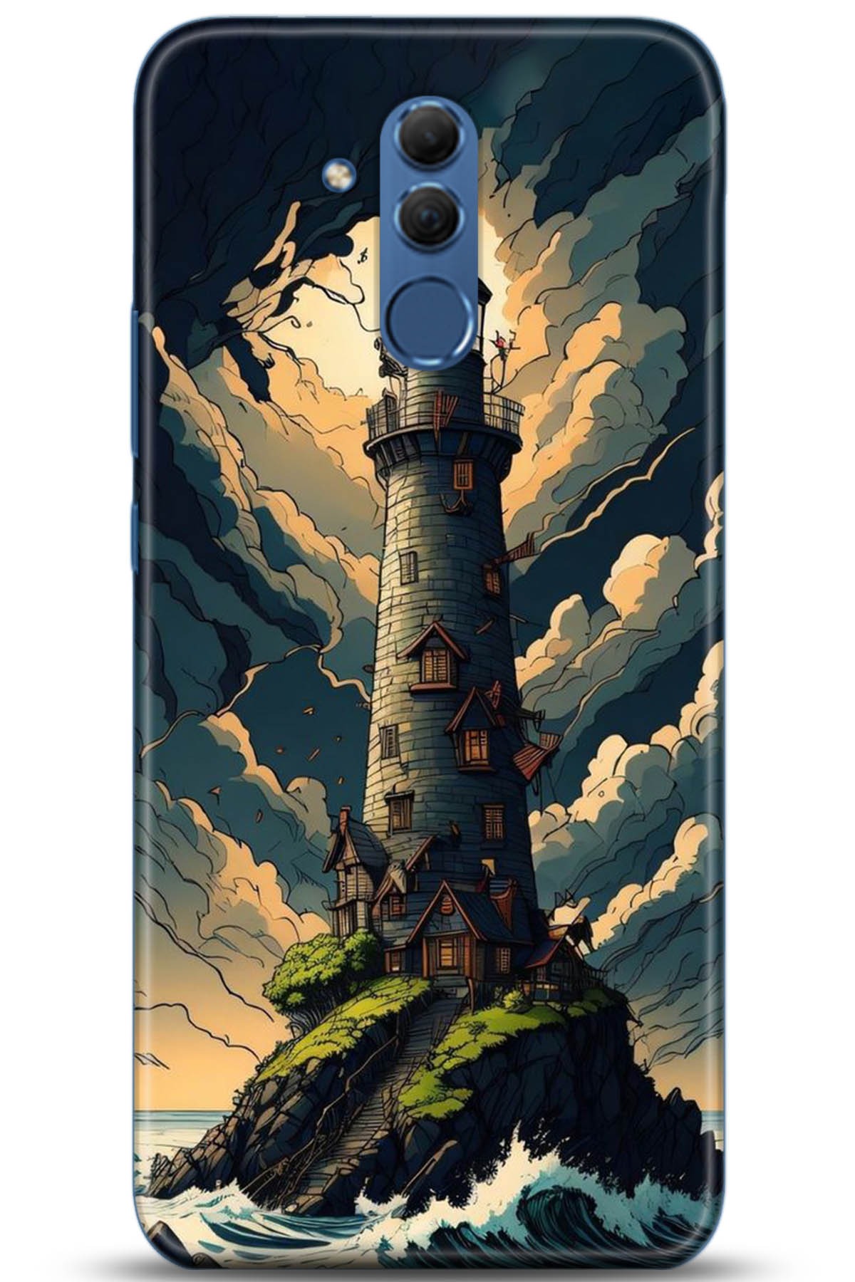 Huawei Mate 20 Lite Uyumlu Kılıf HD Baskılı Kılıf - Followed Institution 5236