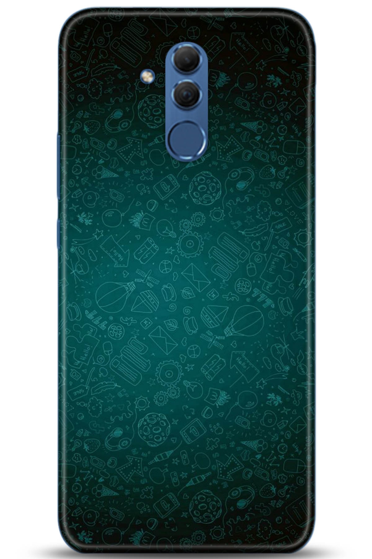 Huawei Mate 20 Lite Uyumlu Kılıf HD Baskılı Kılıf - Followed Institution 5255