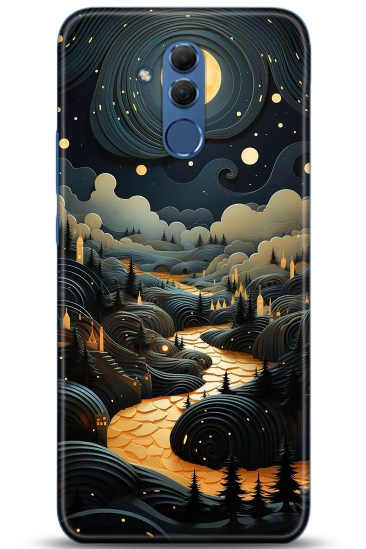 Huawei Mate 20 Lite Uyumlu Kılıf HD Baskılı Kılıf - Followed Institution 5268