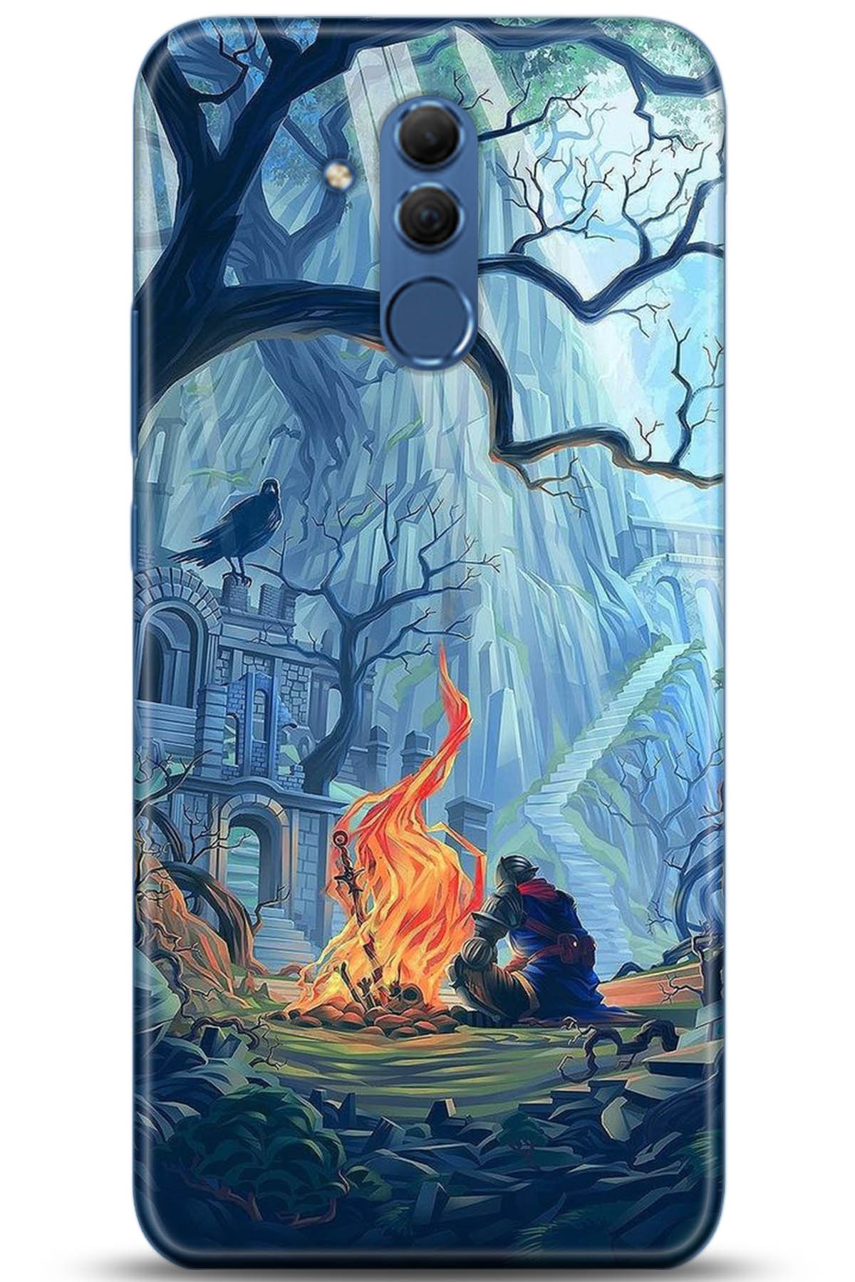 Huawei Mate 20 Lite Uyumlu Kılıf HD Baskılı Kılıf - Followed Institution 5308