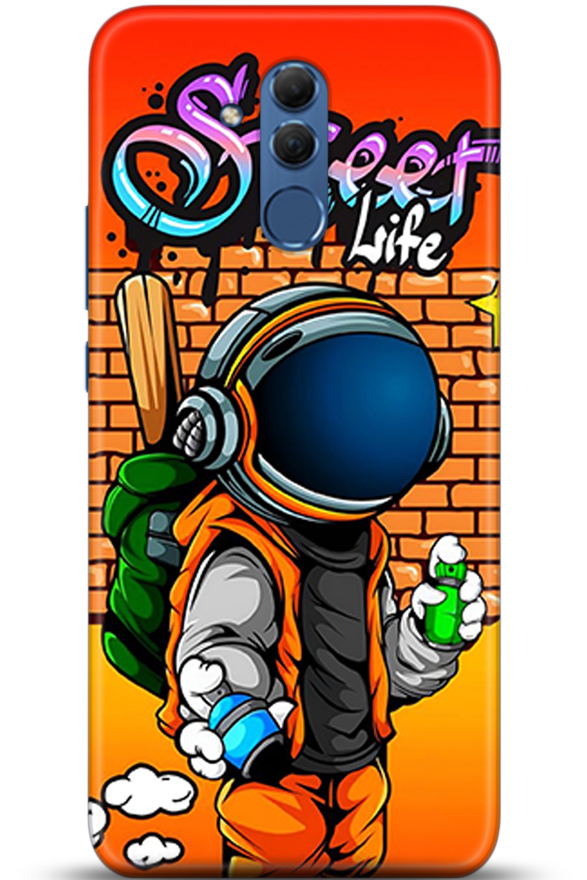 Huawei Mate 20 Lite Uyumlu Kılıf HD Baskılı Kılıf - Followed Institution 5350