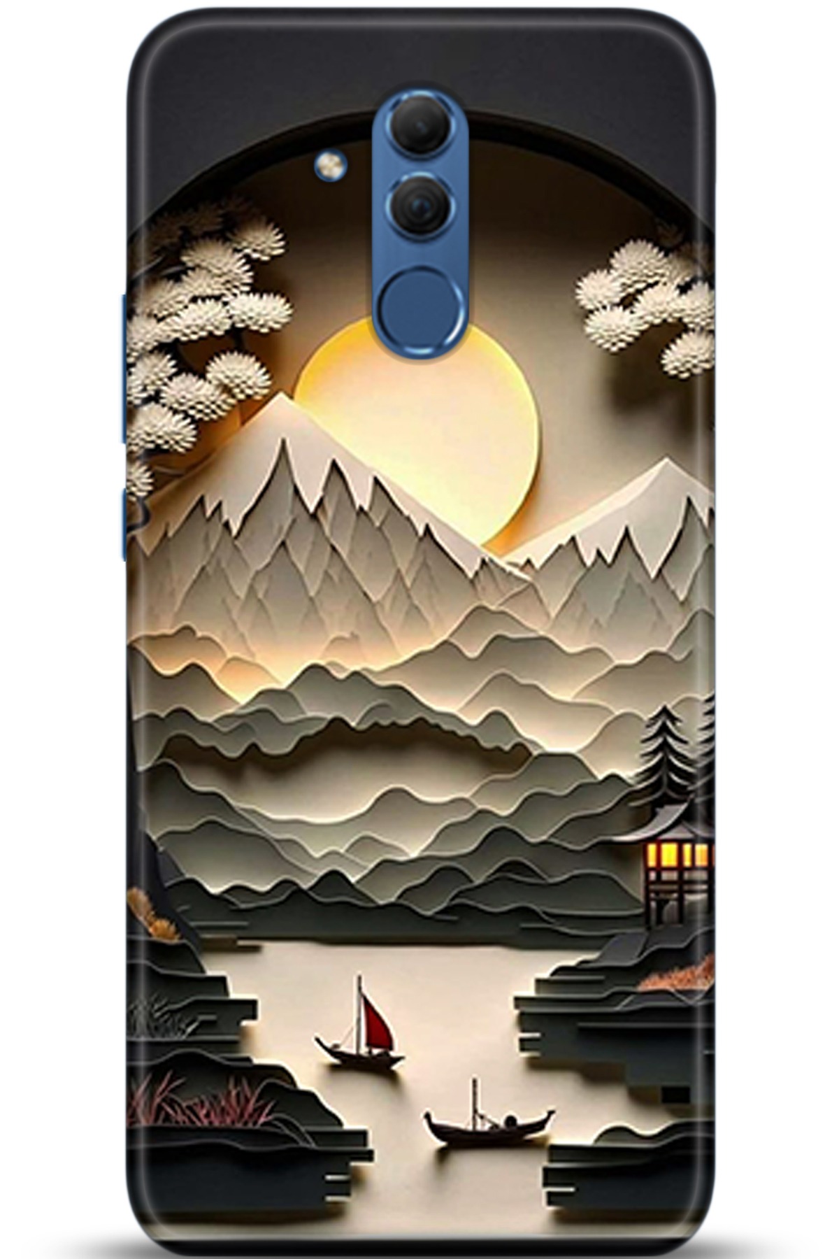 Huawei Mate 20 Lite Uyumlu Kılıf HD Baskılı Kılıf - Followed Institution 5354