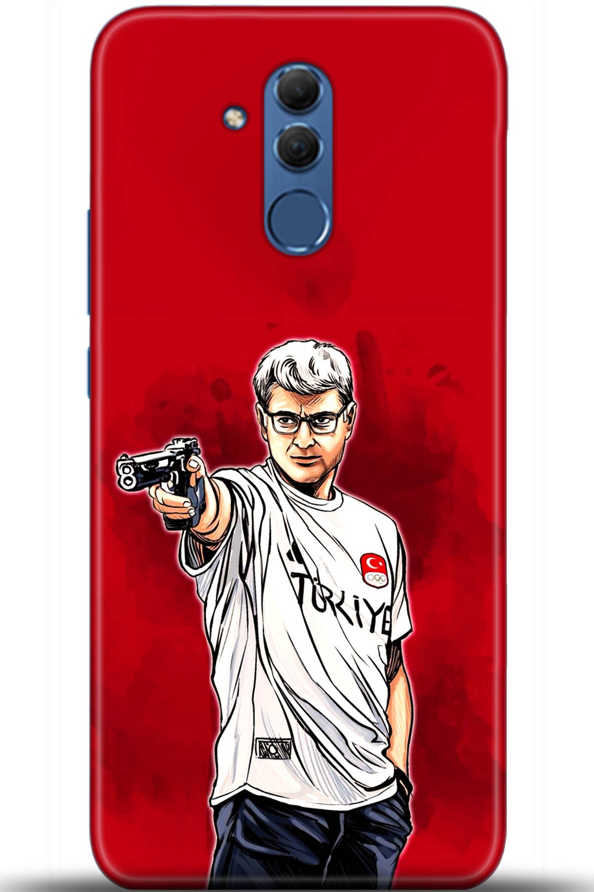 Huawei Mate 20 Lite Uyumlu Kılıf HD Baskılı Kılıf - Followed Institution 5533