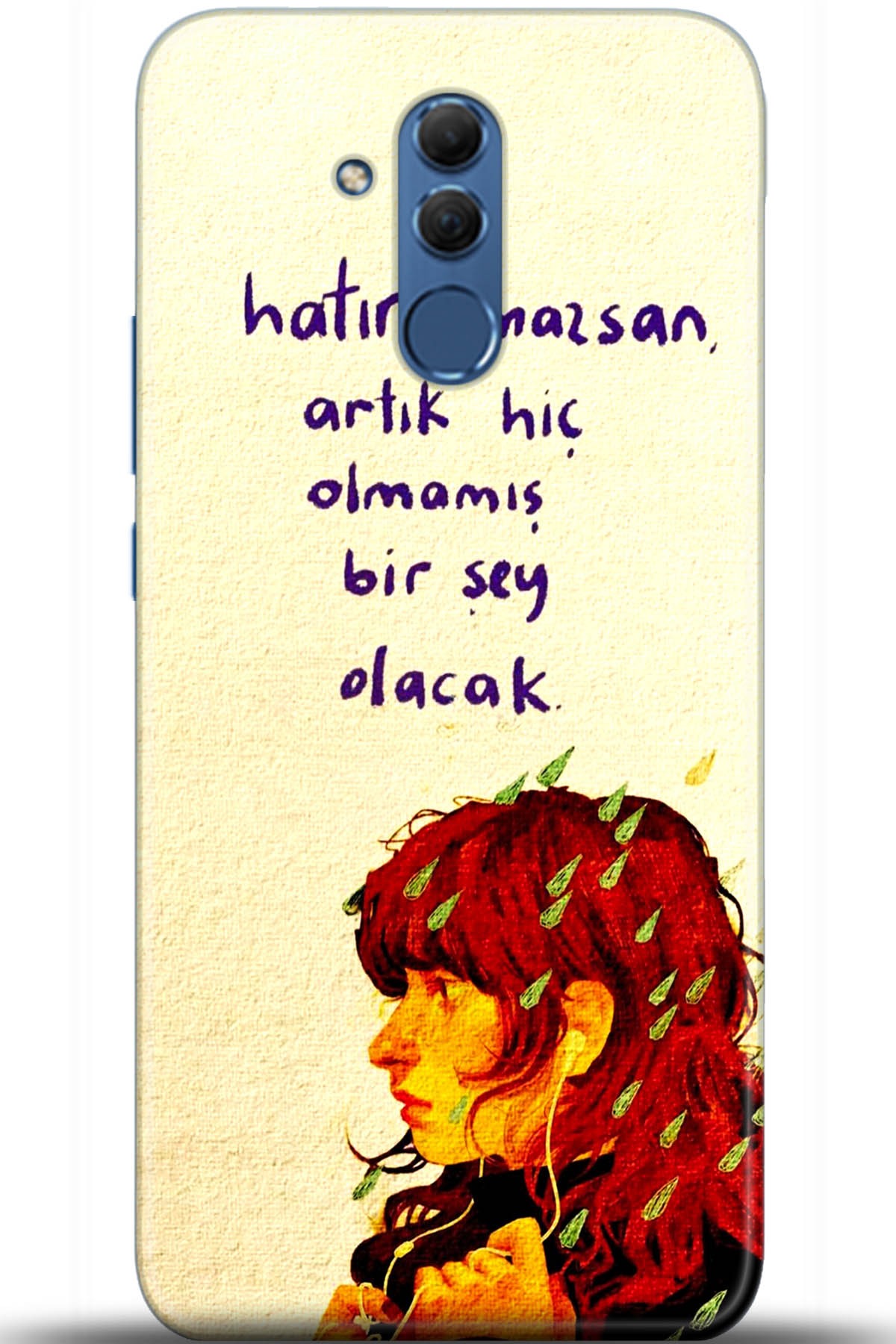 Huawei Mate 20 Lite Uyumlu Kılıf HD Baskılı Kılıf - Followed Institution 5595