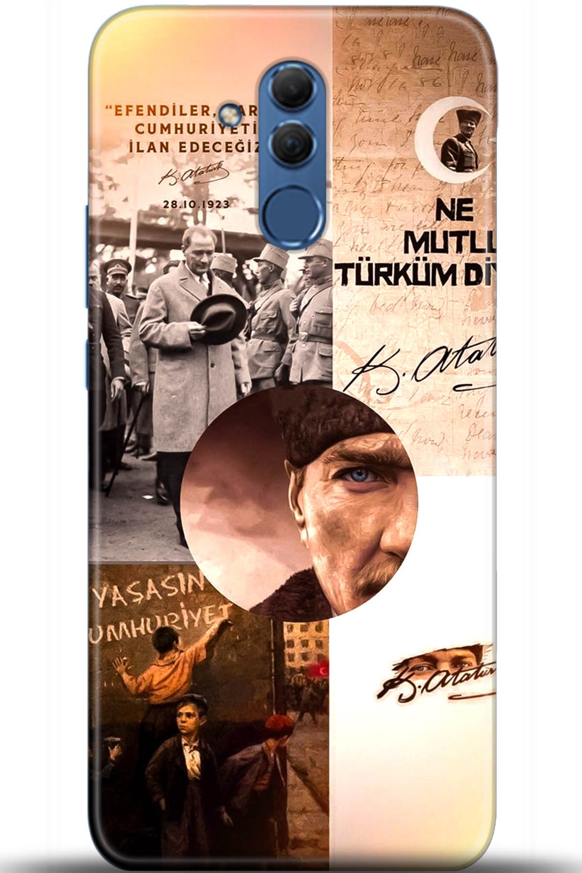 Huawei Mate 20 Lite Uyumlu Kılıf HD Baskılı Kılıf - Followed Institution 5675