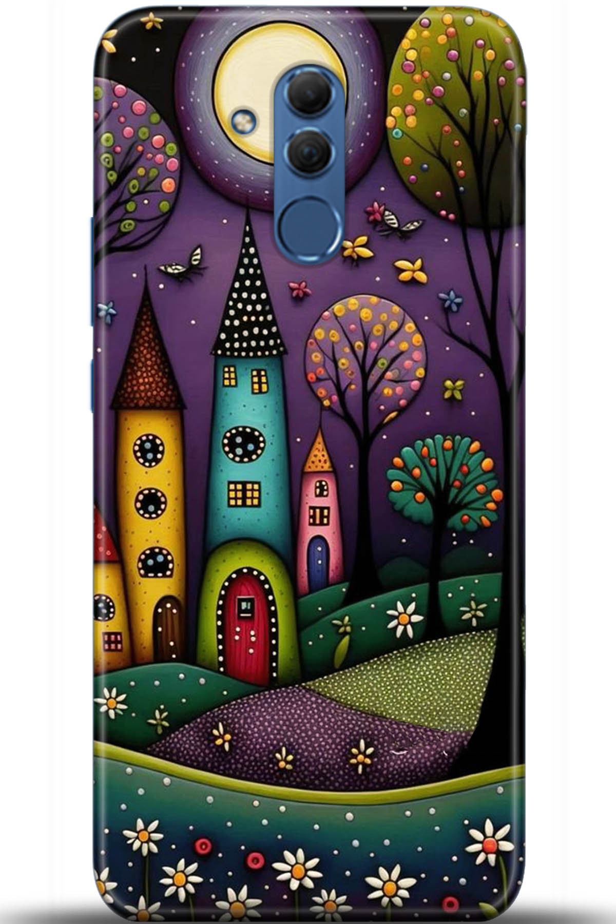 Huawei Mate 20 Lite Uyumlu Kılıf HD Baskılı Kılıf - Followed Institution 5704