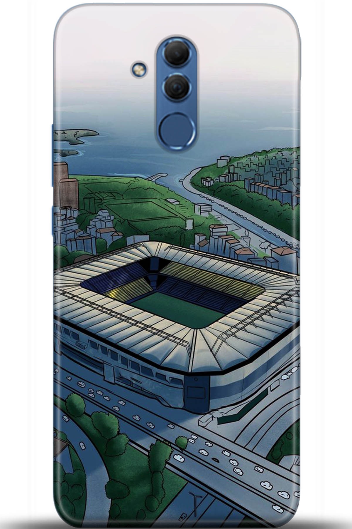 Huawei Mate 20 Lite Uyumlu Kılıf HD Baskılı Kılıf - Followed Institution 5715