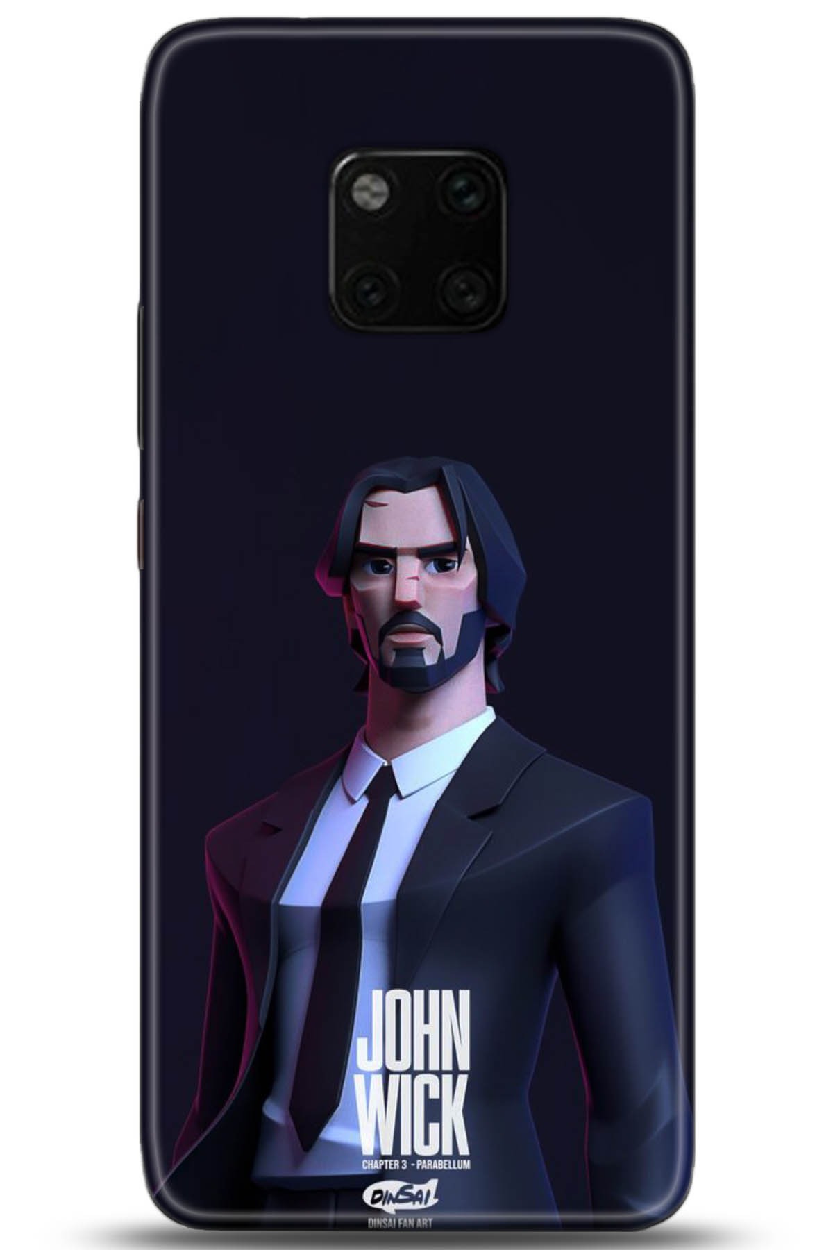 Huawei Mate 20 Pro Uyumlu Kılıf HD Baskılı Kılıf - Followed Institution 5018