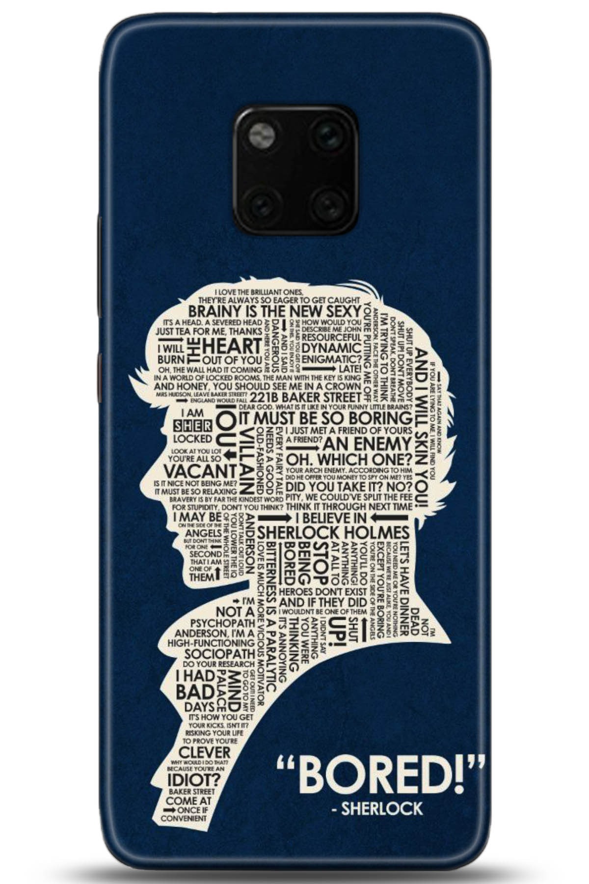 Huawei Mate 20 Pro Uyumlu Kılıf HD Baskılı Kılıf - Followed Institution 5156