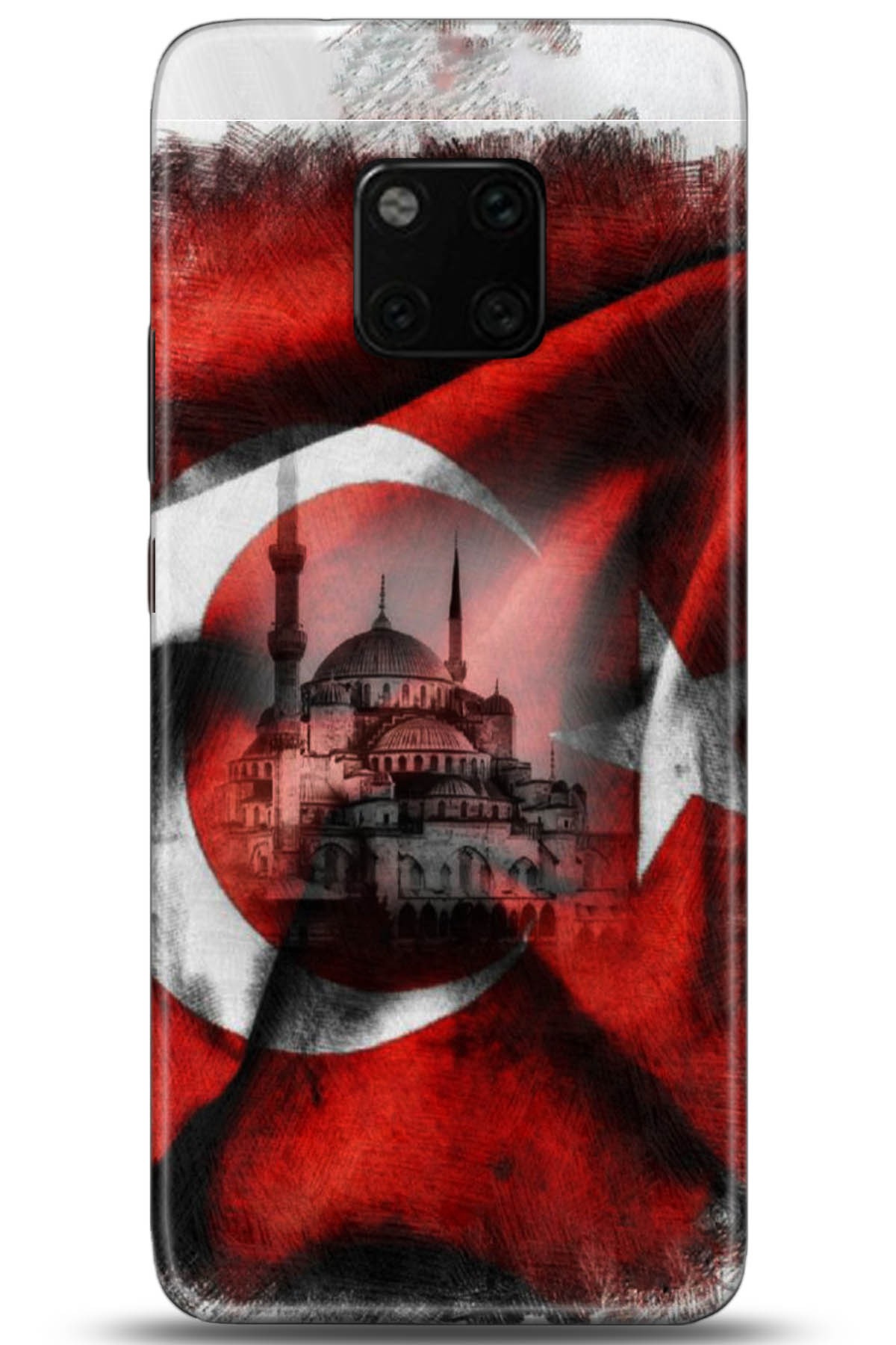 Huawei Mate 20 Pro Uyumlu Kılıf HD Baskılı Kılıf - Followed Institution 5178