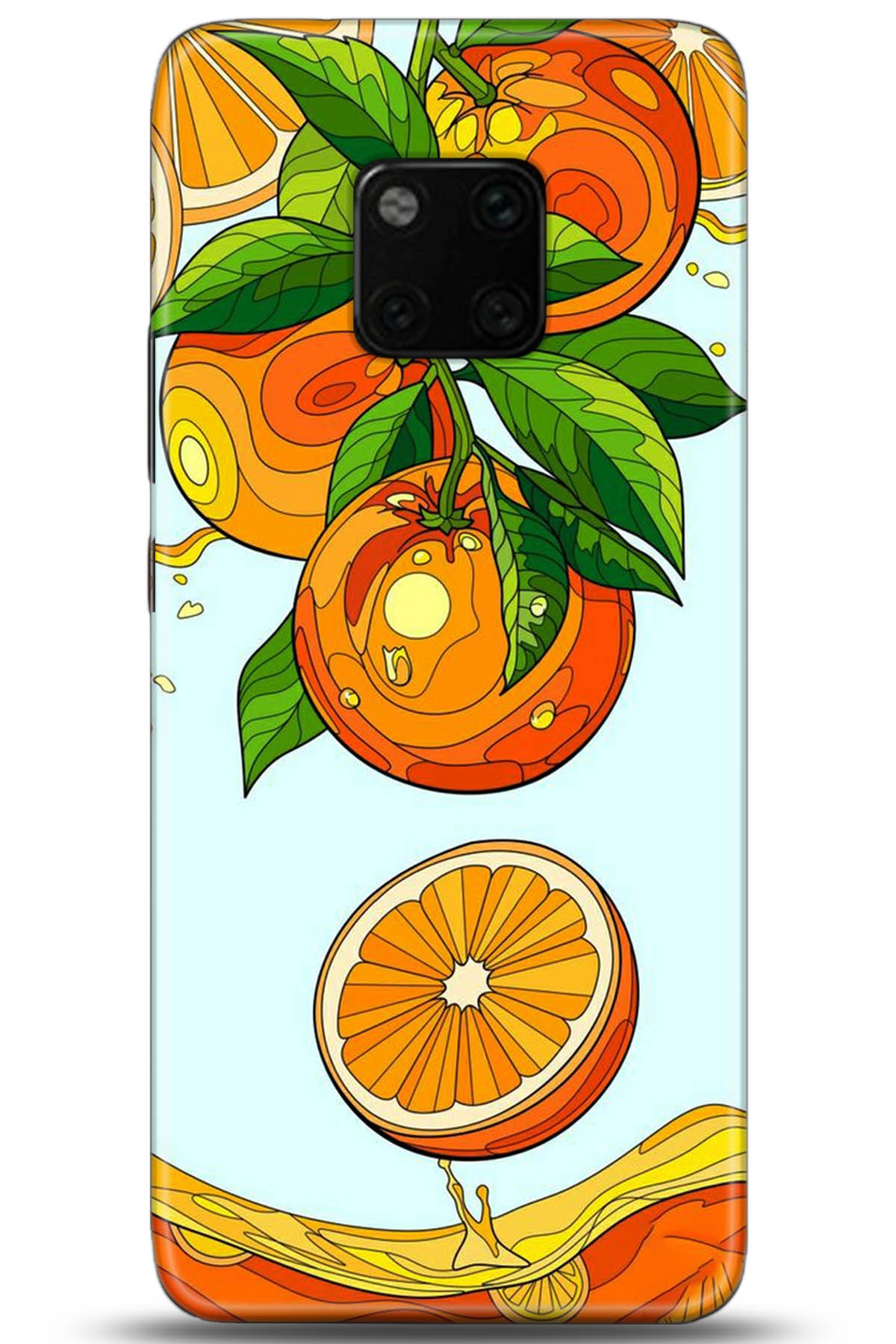 Huawei Mate 20 Pro Uyumlu Kılıf HD Baskılı Kılıf - Followed Institution 5202