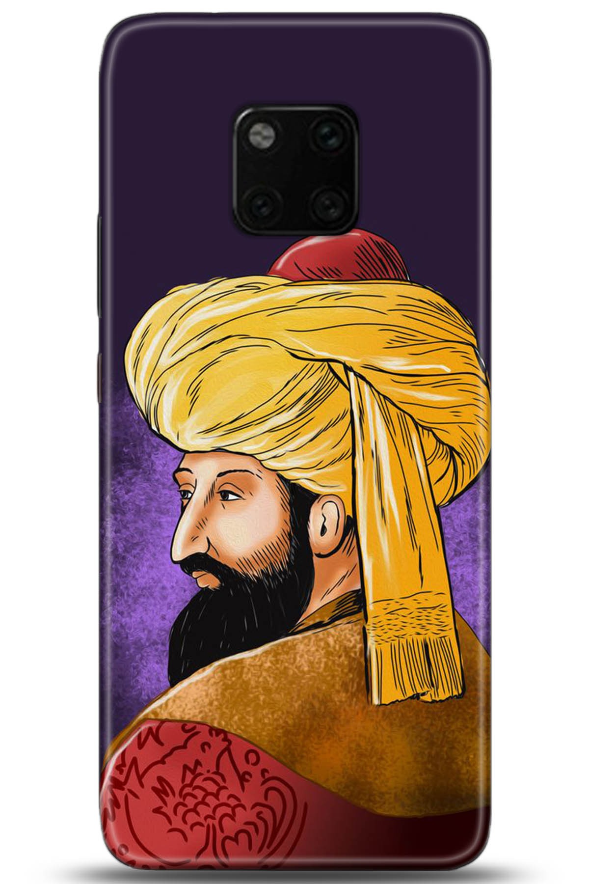 Huawei Mate 20 Pro Uyumlu Kılıf HD Baskılı Kılıf - Followed Institution 5205