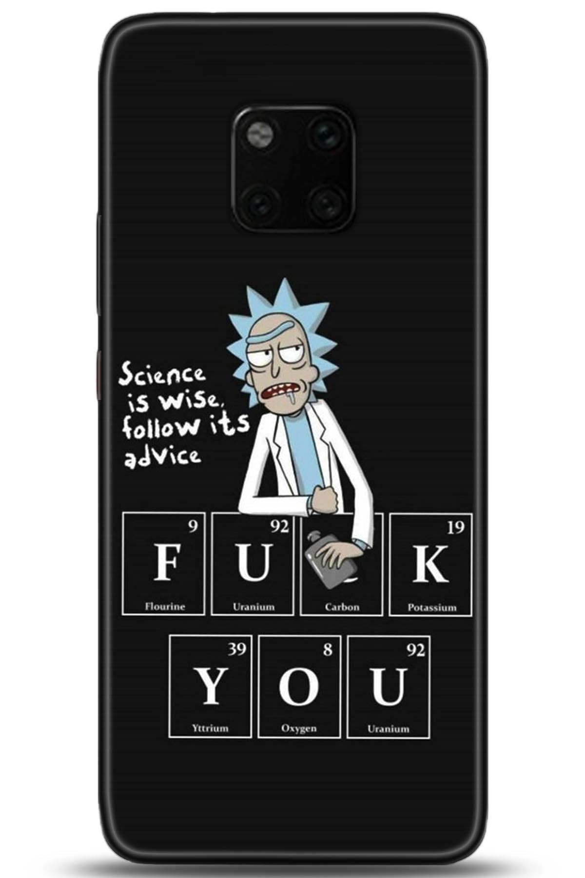 Huawei Mate 20 Pro Uyumlu Kılıf HD Baskılı Kılıf - Followed Institution 5217