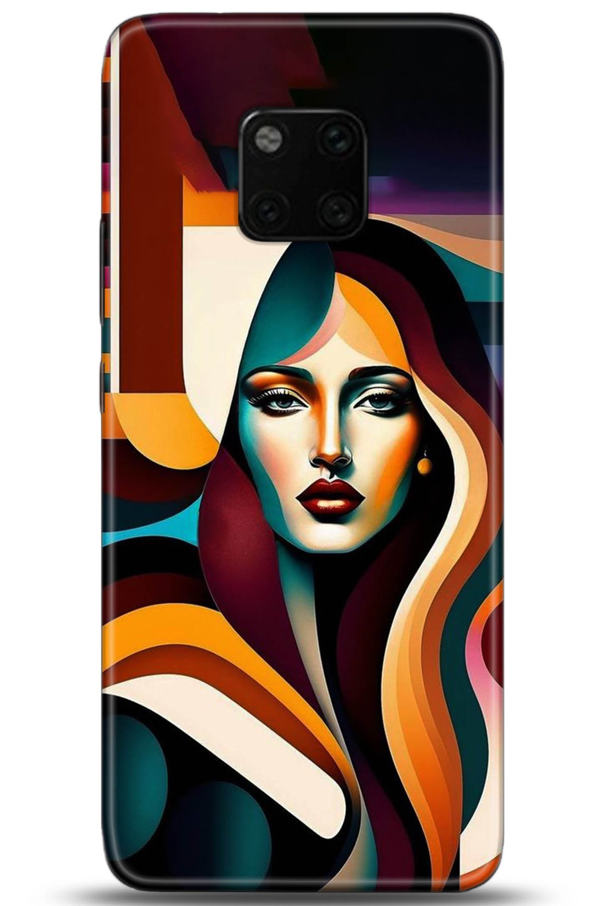 Huawei Mate 20 Pro Uyumlu Kılıf HD Baskılı Kılıf - Followed Institution 5245