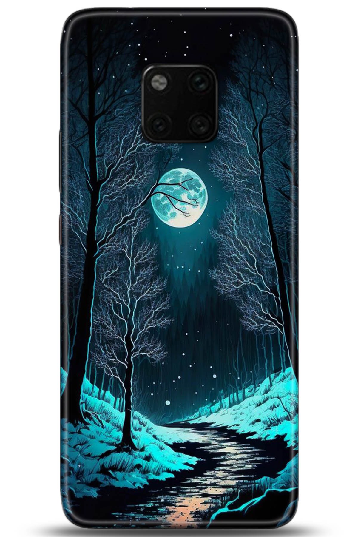 Huawei Mate 20 Pro Uyumlu Kılıf HD Baskılı Kılıf - Followed Institution 5265