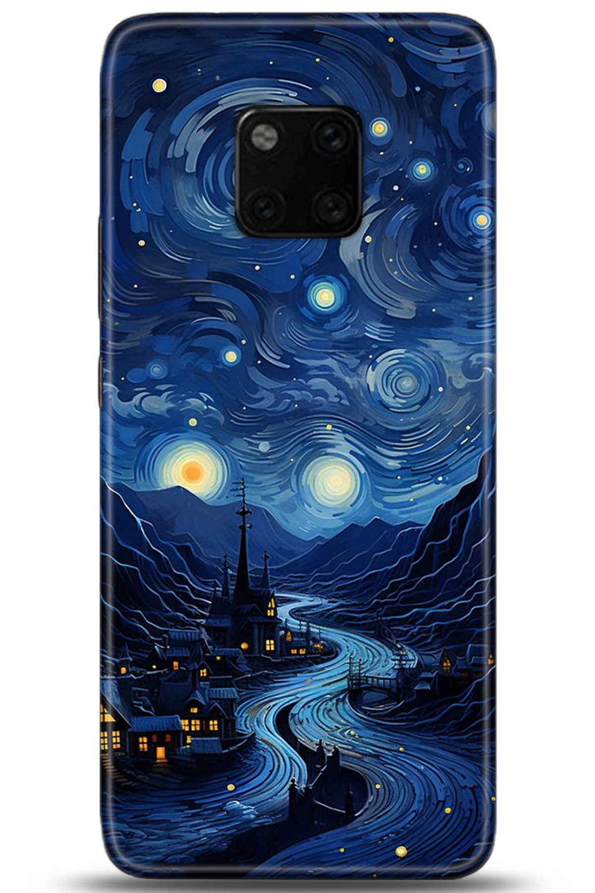 Huawei Mate 20 Pro Uyumlu Kılıf HD Baskılı Kılıf - Followed Institution 5276
