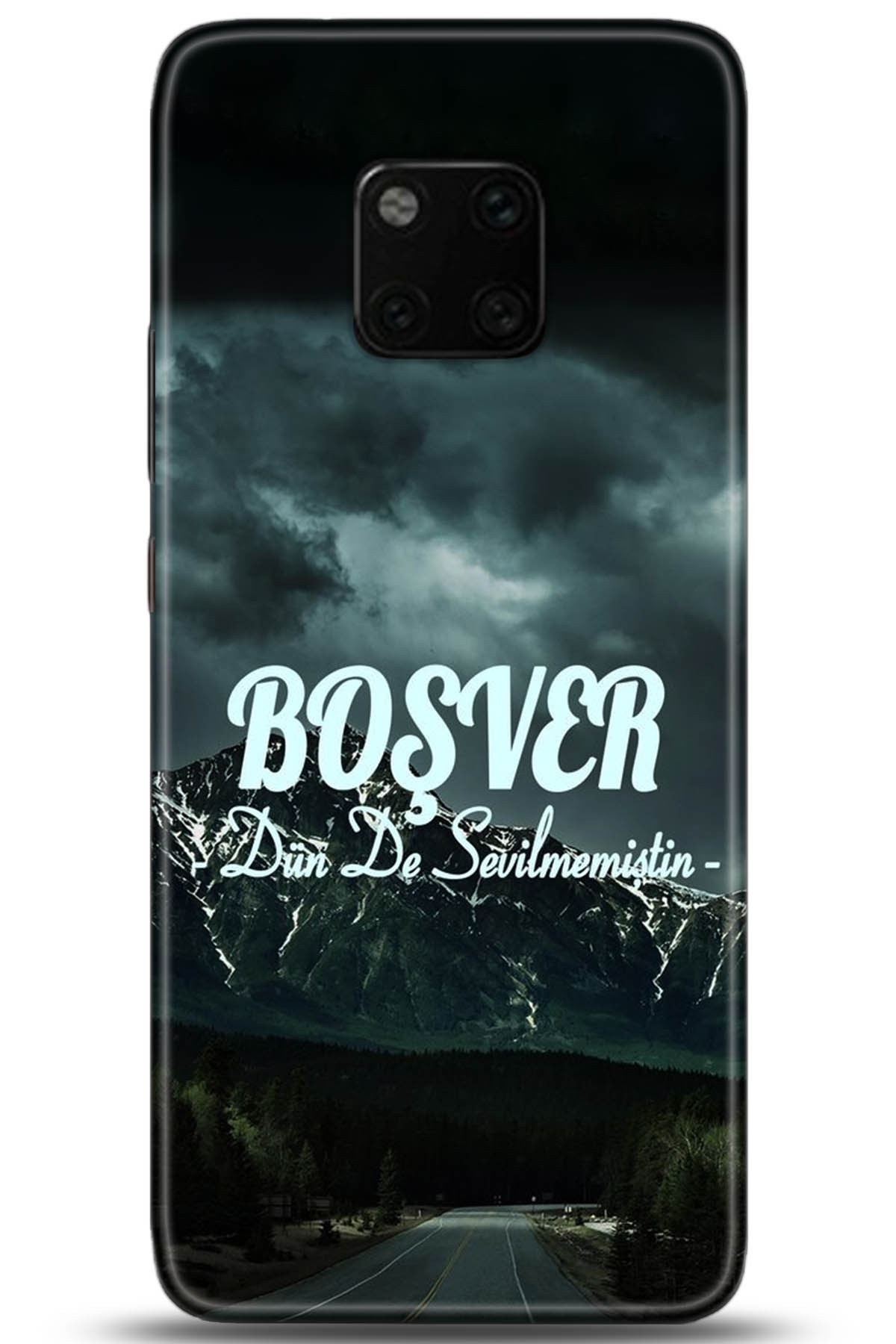 Huawei Mate 20 Pro Uyumlu Kılıf HD Baskılı Kılıf - Followed Institution 5288