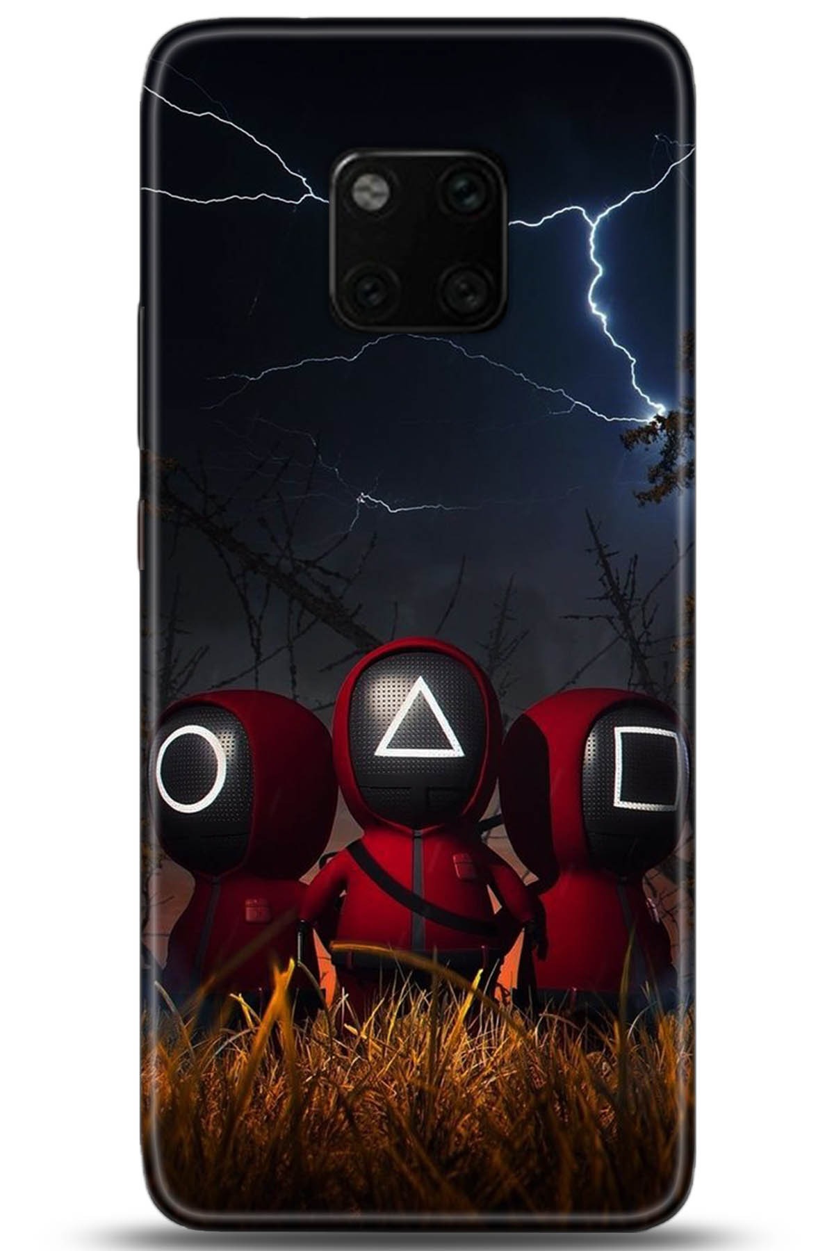 Huawei Mate 20 Pro Uyumlu Kılıf HD Baskılı Kılıf - Followed Institution 5290