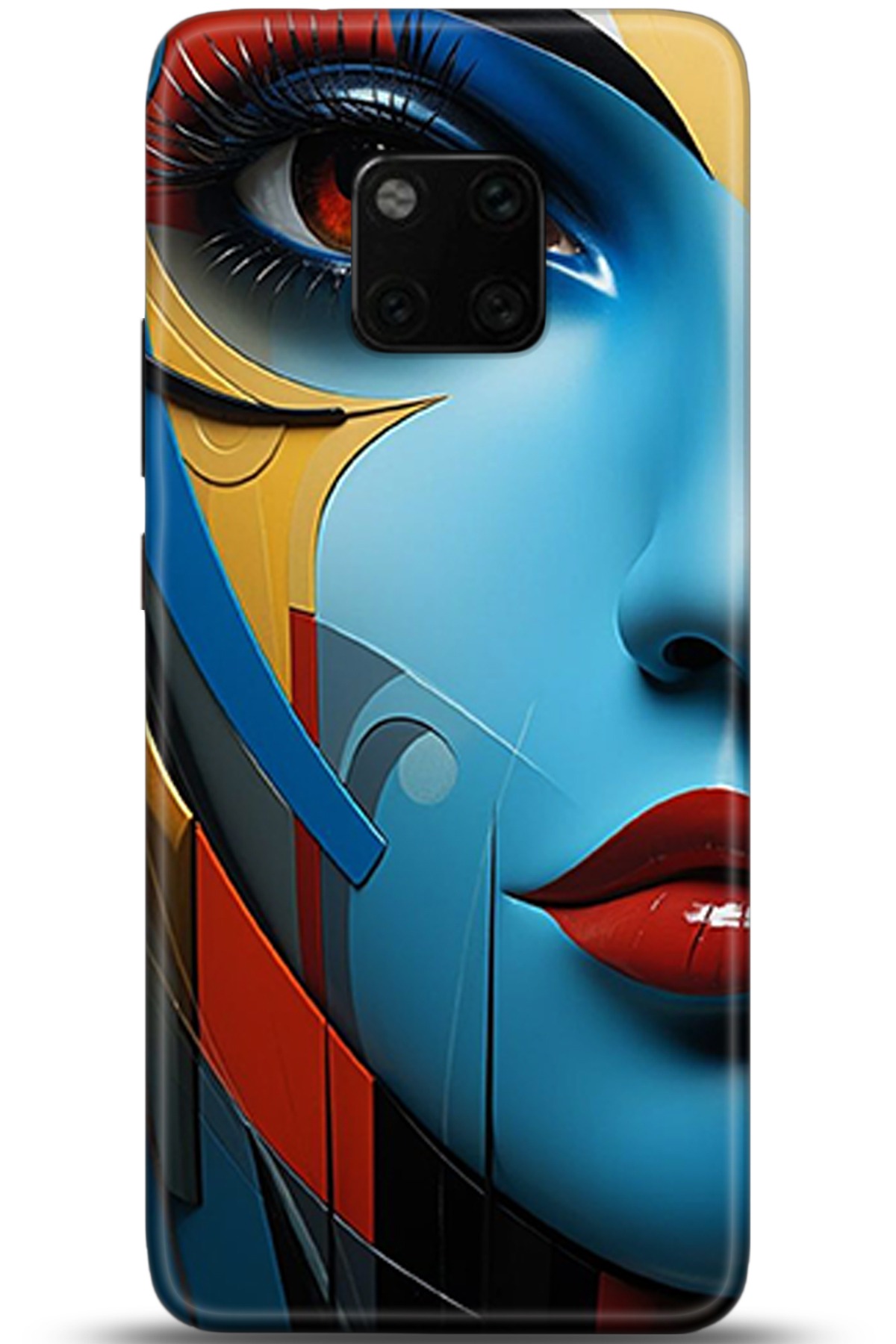 Huawei Mate 20 Pro Uyumlu Kılıf HD Baskılı Kılıf - Followed Institution 5355