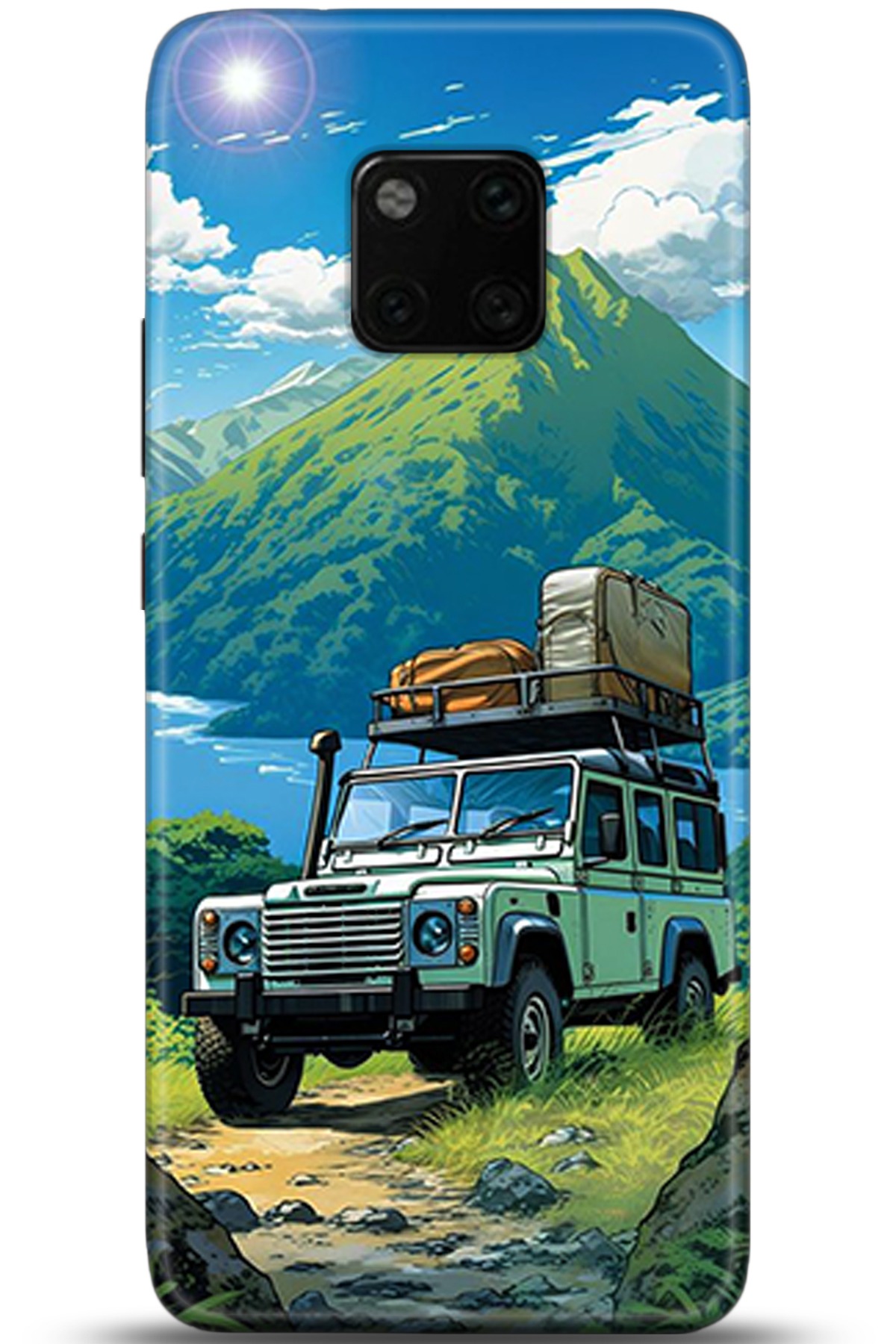 Huawei Mate 20 Pro Uyumlu Kılıf HD Baskılı Kılıf - Followed Institution 5362