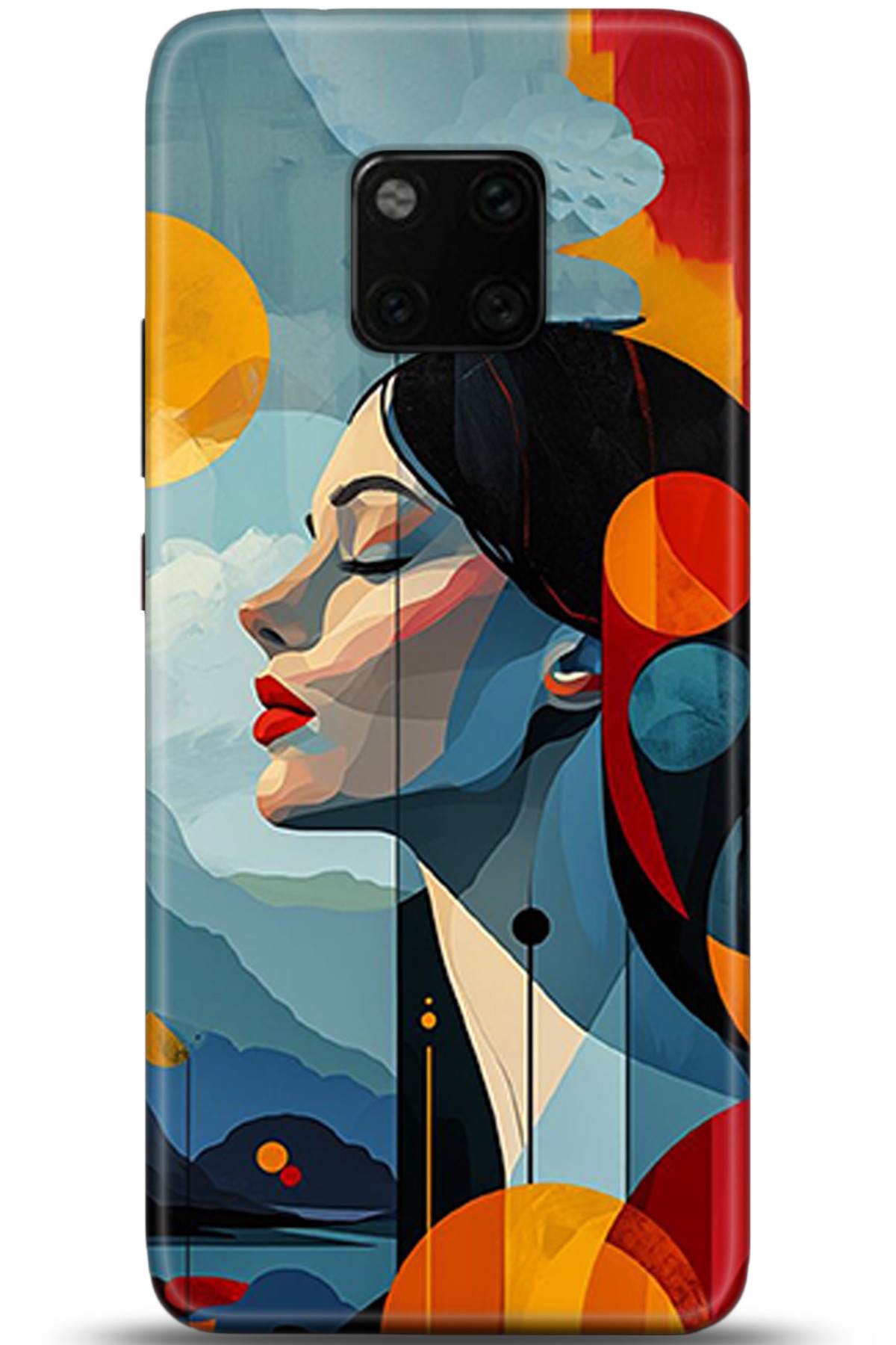 Huawei Mate 20 Pro Uyumlu Kılıf HD Baskılı Kılıf - Followed Institution 5367