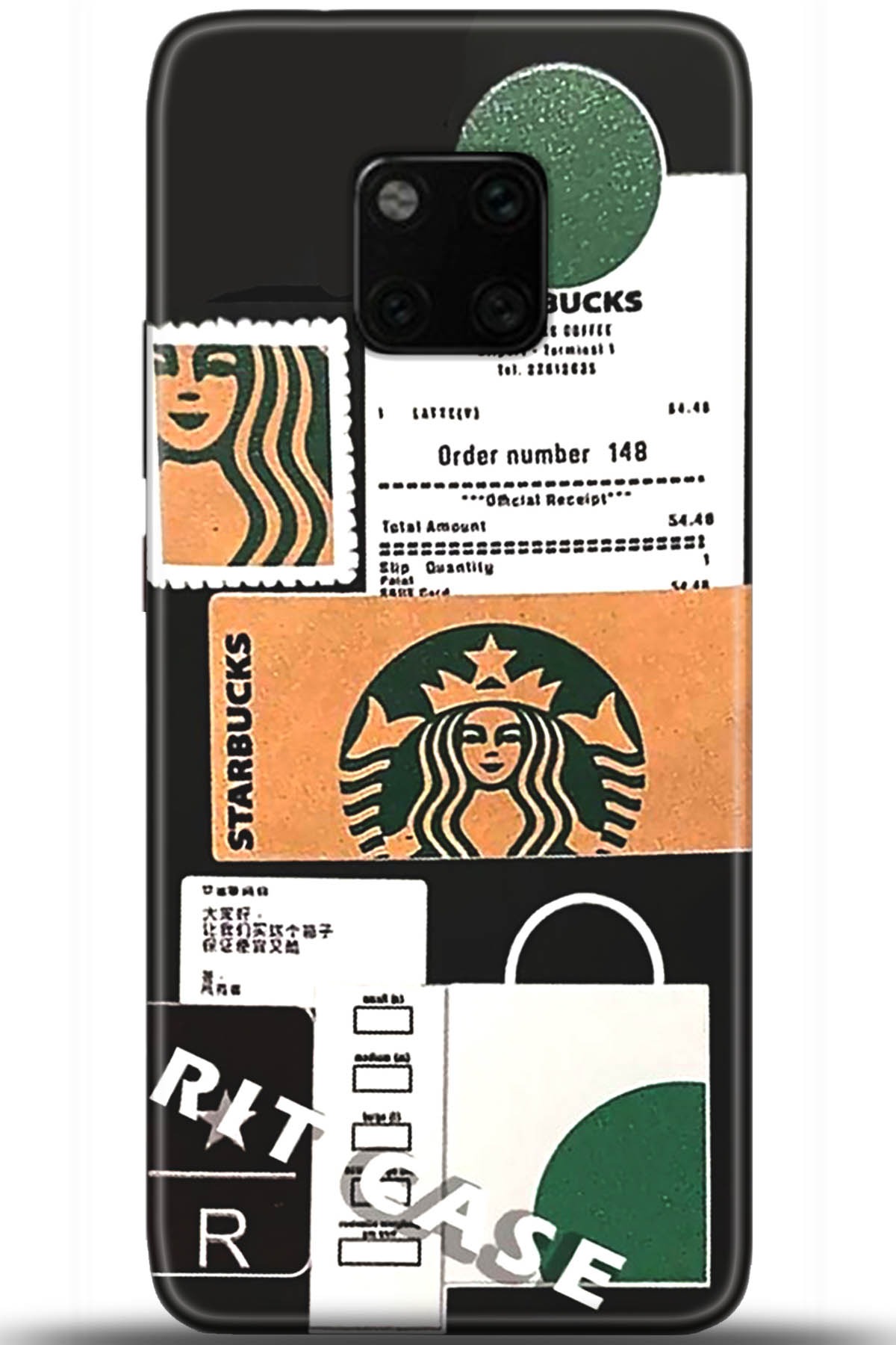 Huawei Mate 20 Pro Uyumlu Kılıf HD Baskılı Kılıf - Followed Institution 5445