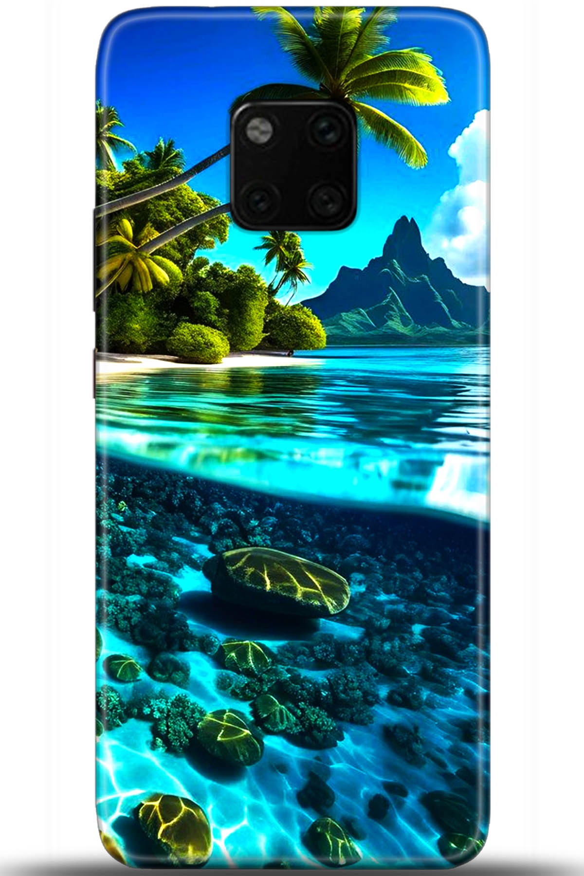 Huawei Mate 20 Pro Uyumlu Kılıf HD Baskılı Kılıf - Followed Institution 5491