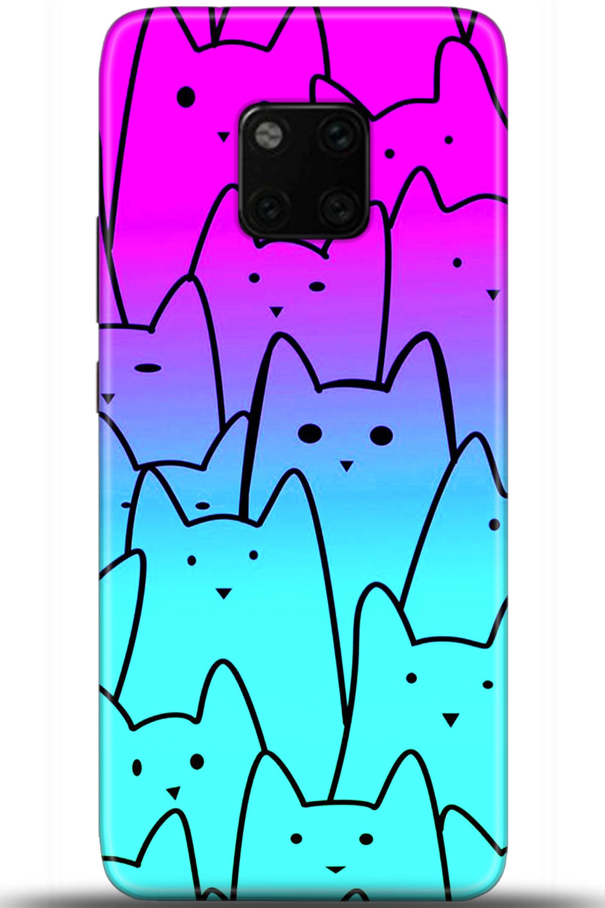 Huawei Mate 20 Pro Uyumlu Kılıf HD Baskılı Kılıf - Followed Institution 5511