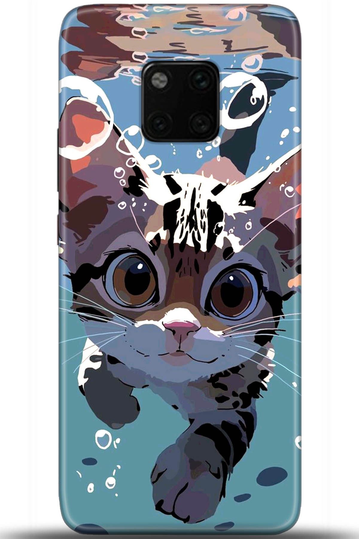 Huawei Mate 20 Pro Uyumlu Kılıf HD Baskılı Kılıf - Followed Institution 5557