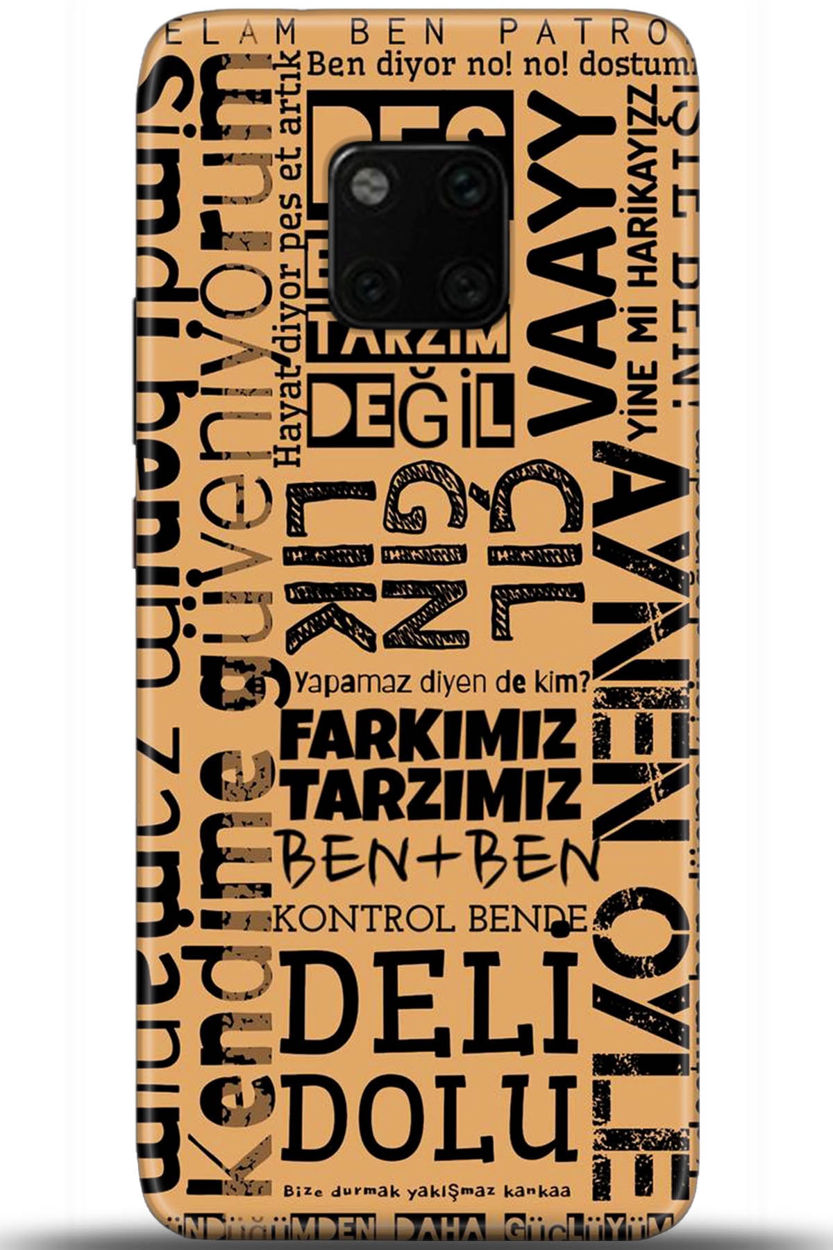 Huawei Mate 20 Pro Uyumlu Kılıf HD Baskılı Kılıf - Followed Institution 5588