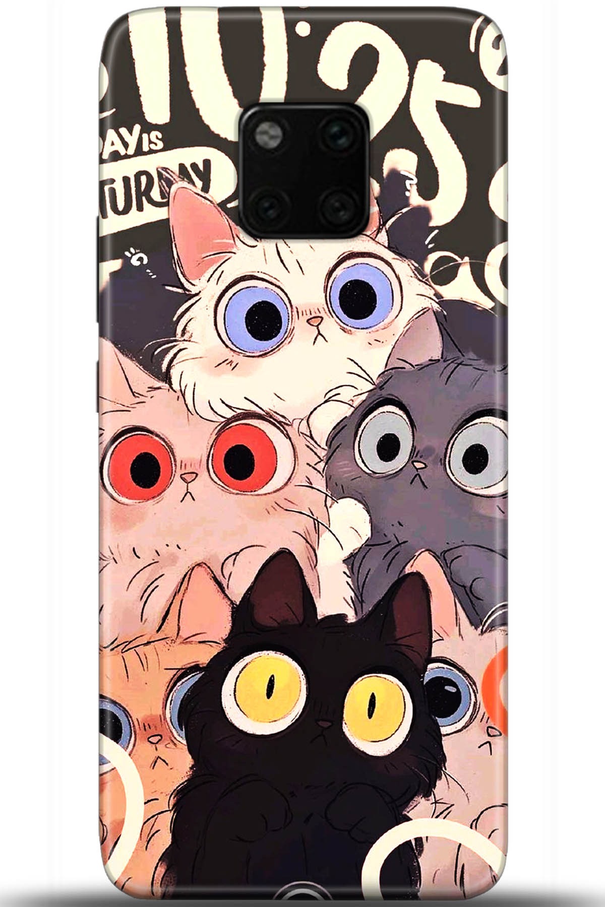 Huawei Mate 20 Pro Uyumlu Kılıf HD Baskılı Kılıf - Followed Institution 5641