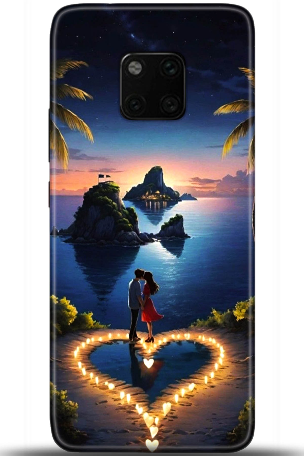 Huawei Mate 20 Pro Uyumlu Kılıf HD Baskılı Kılıf - Followed Institution 5692