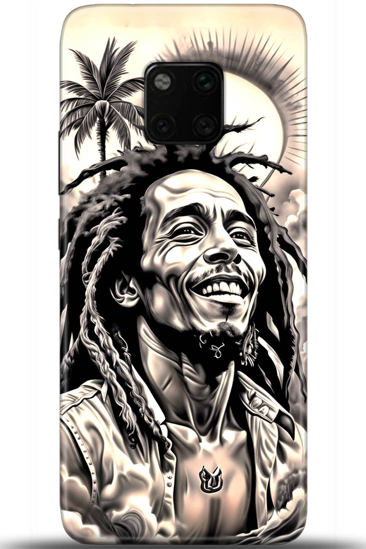 Huawei Mate 20 Pro Uyumlu Kılıf HD Baskılı Kılıf - Followed Institution 5695