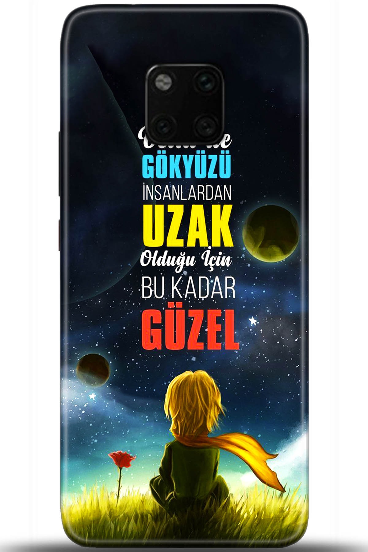 Huawei Mate 20 Pro Uyumlu Kılıf HD Baskılı Kılıf - Followed Institution 5699