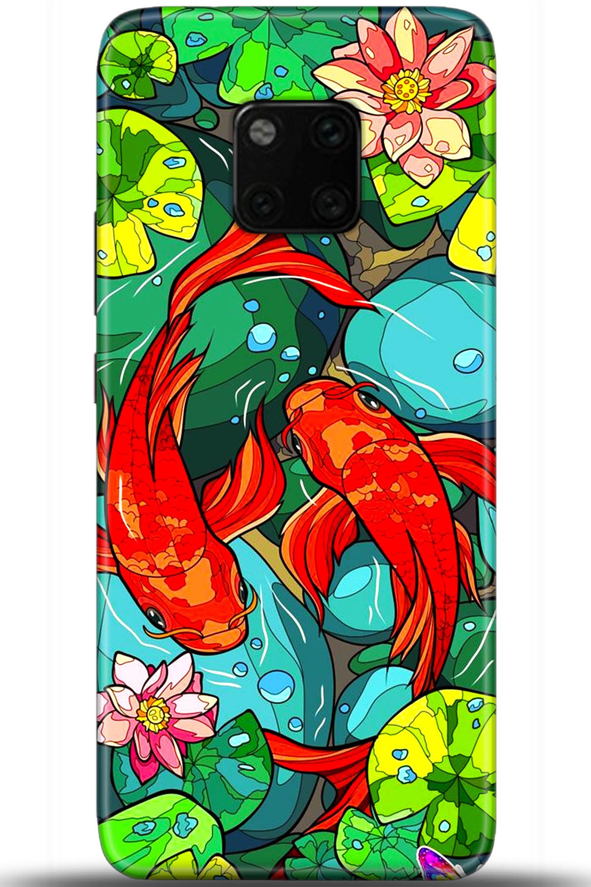 Huawei Mate 20 Pro Uyumlu Kılıf HD Baskılı Kılıf - Followed Institution 5700